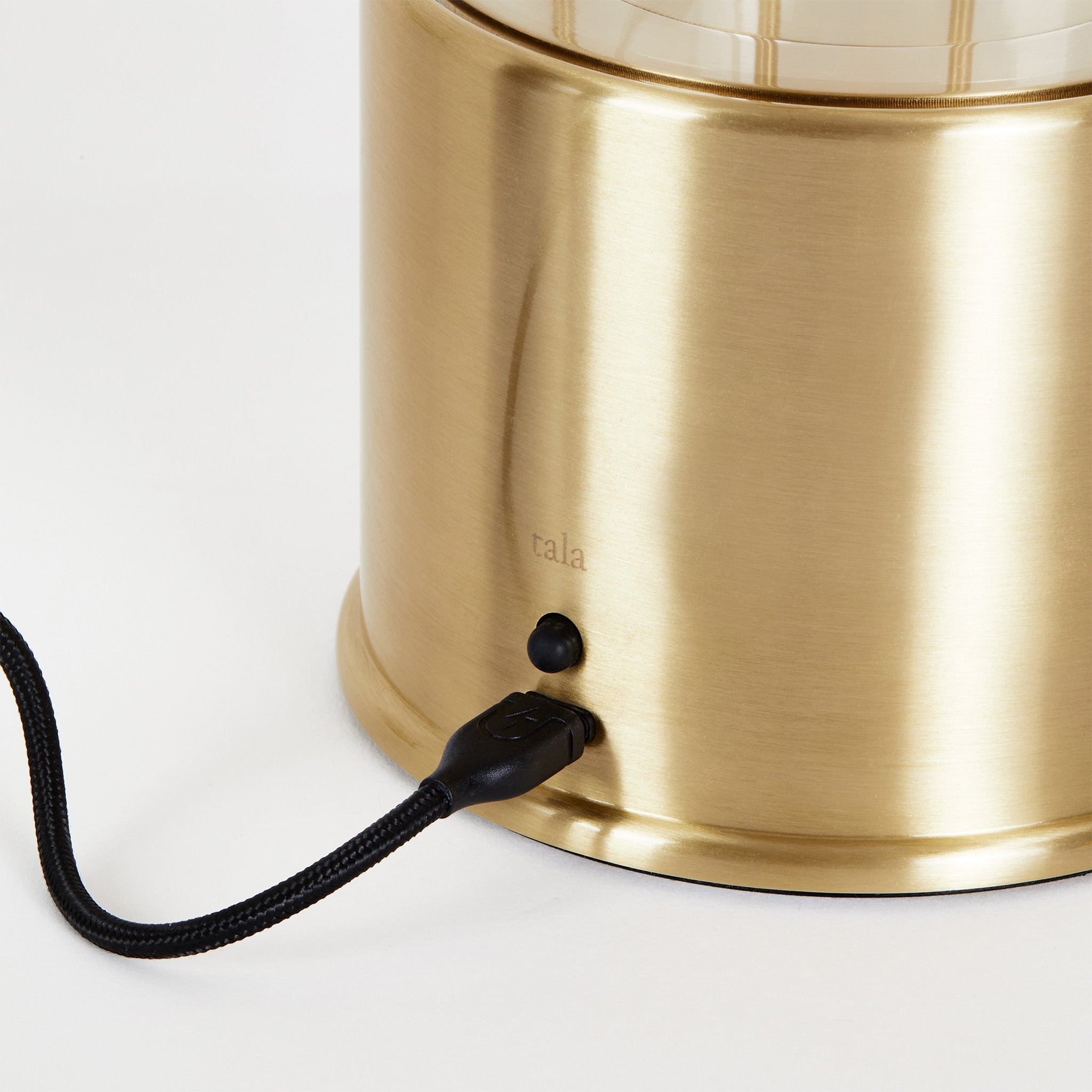 The Muse 1.0 Portable Lamp in Solid Brass - Set of 2