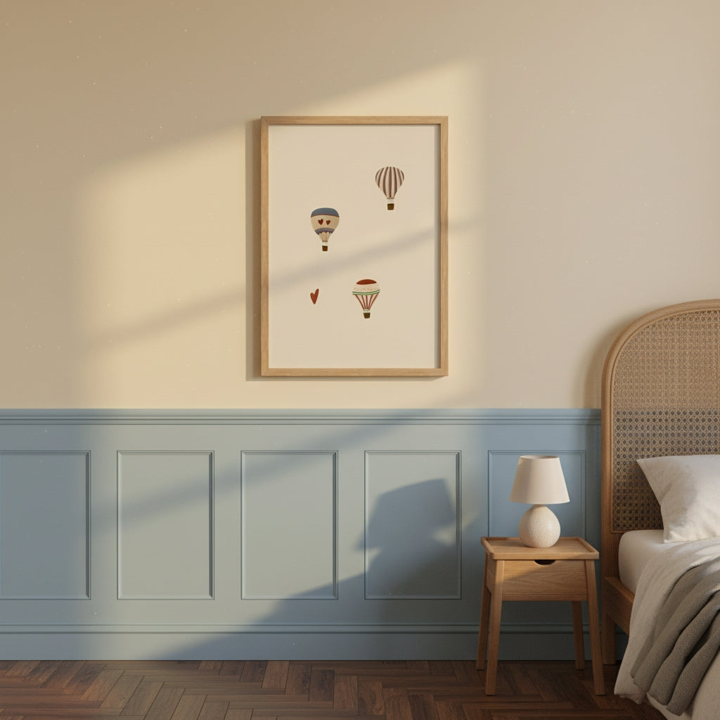 Three Balloons Art Print