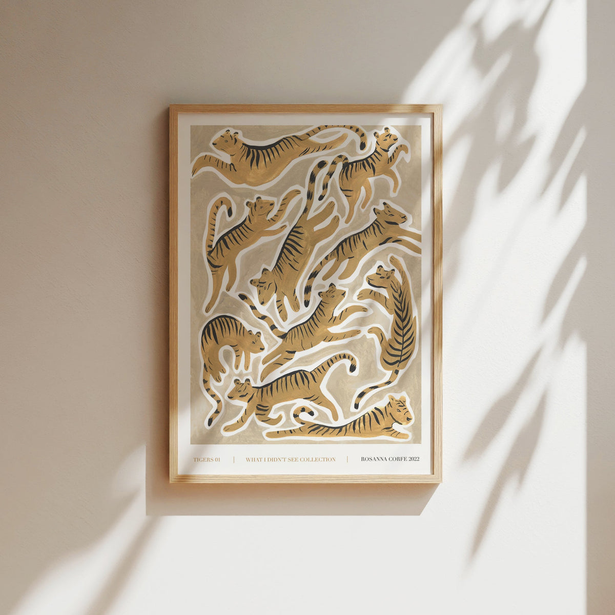 Tigers 01 Art Print