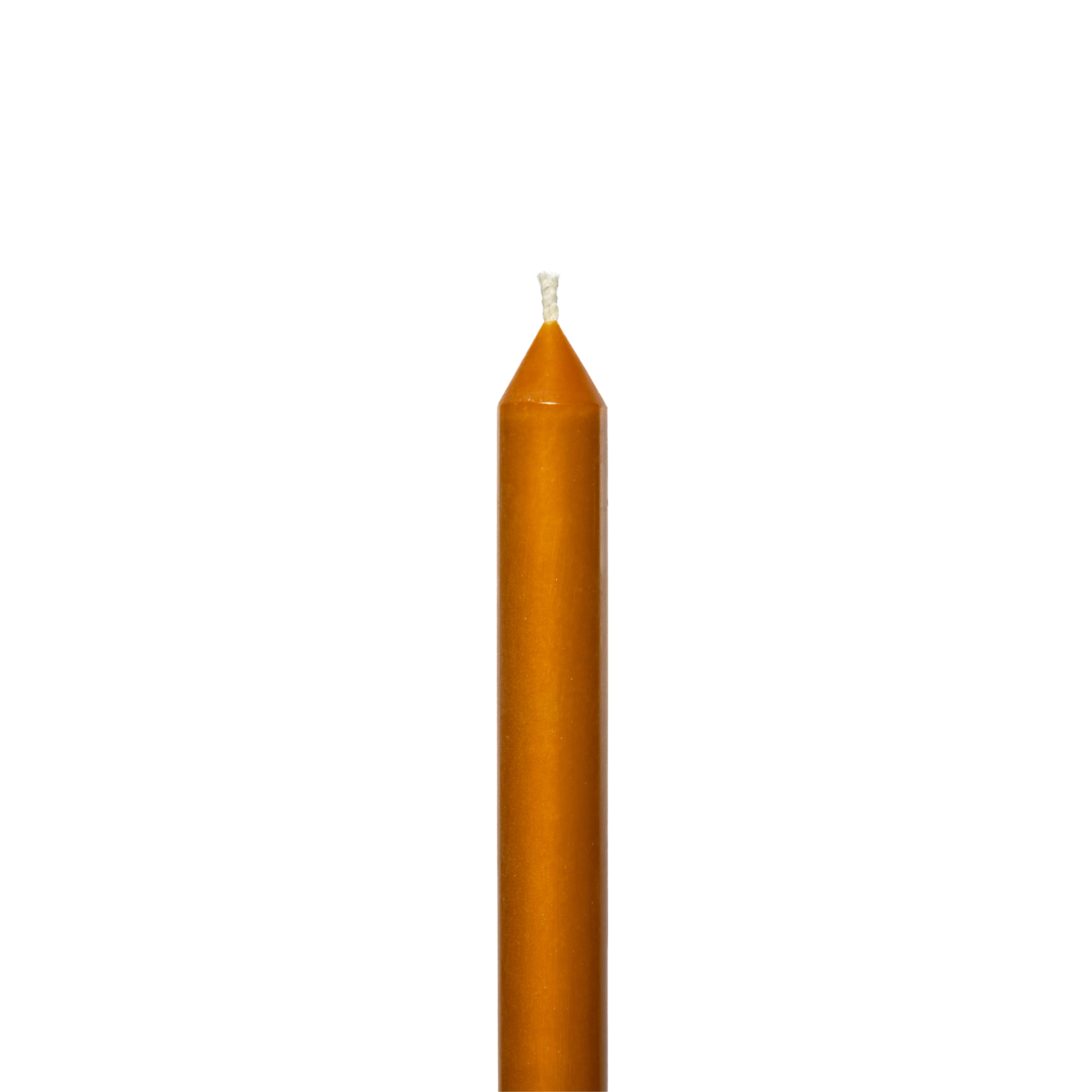 Turmeric Tapered Candle pair