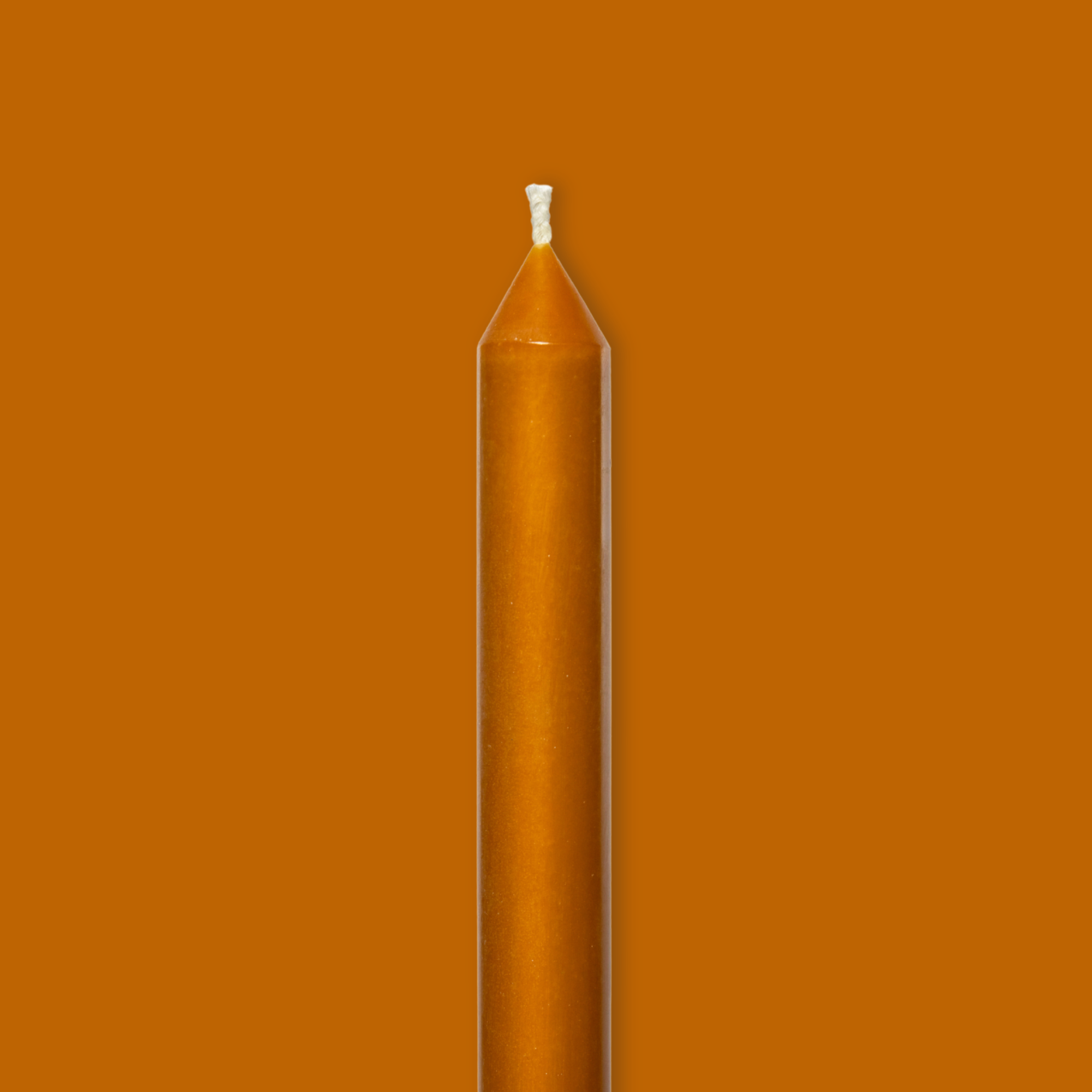 Turmeric Tapered Candle pair