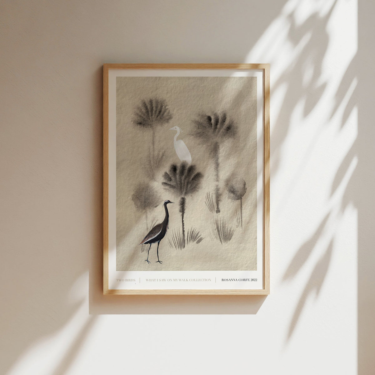 Two Birds Art Print