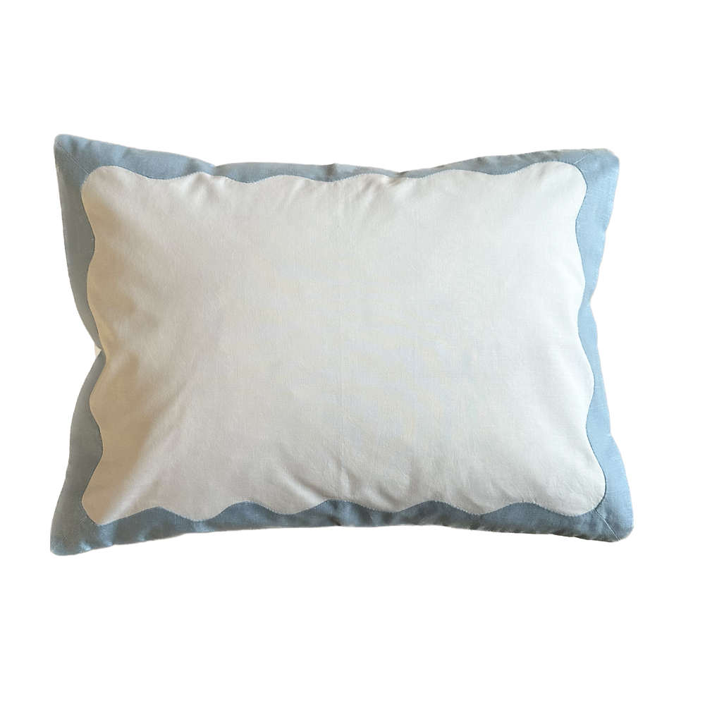 Blue Wave Baby Pillowcase