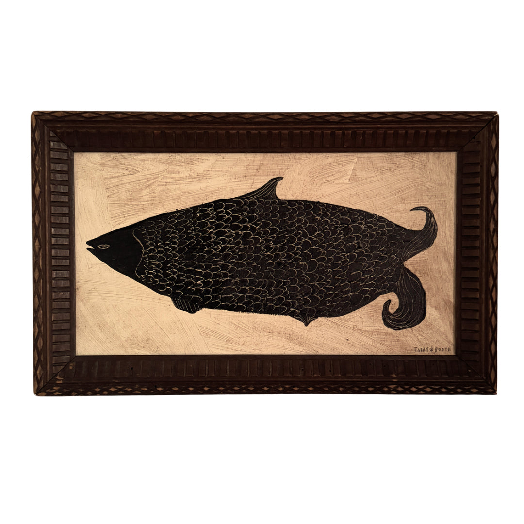 Fish in Vintage Frame