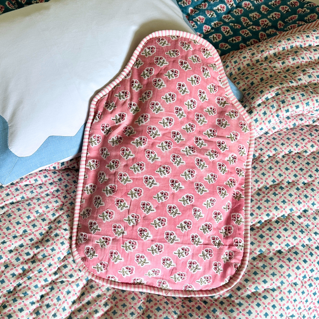 Rose Ditsy Hot Water Bottle Cover