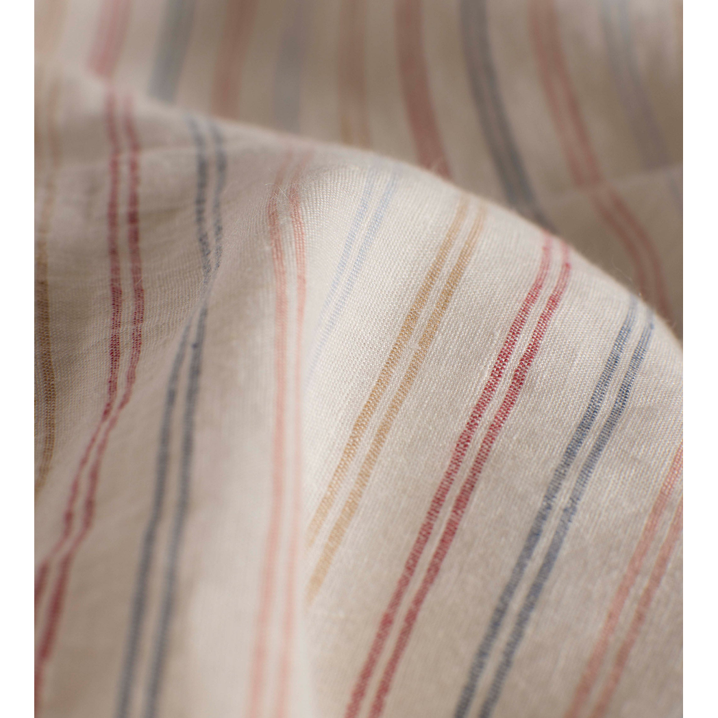 Olivia Stripe 100% Linen Duvet Cover