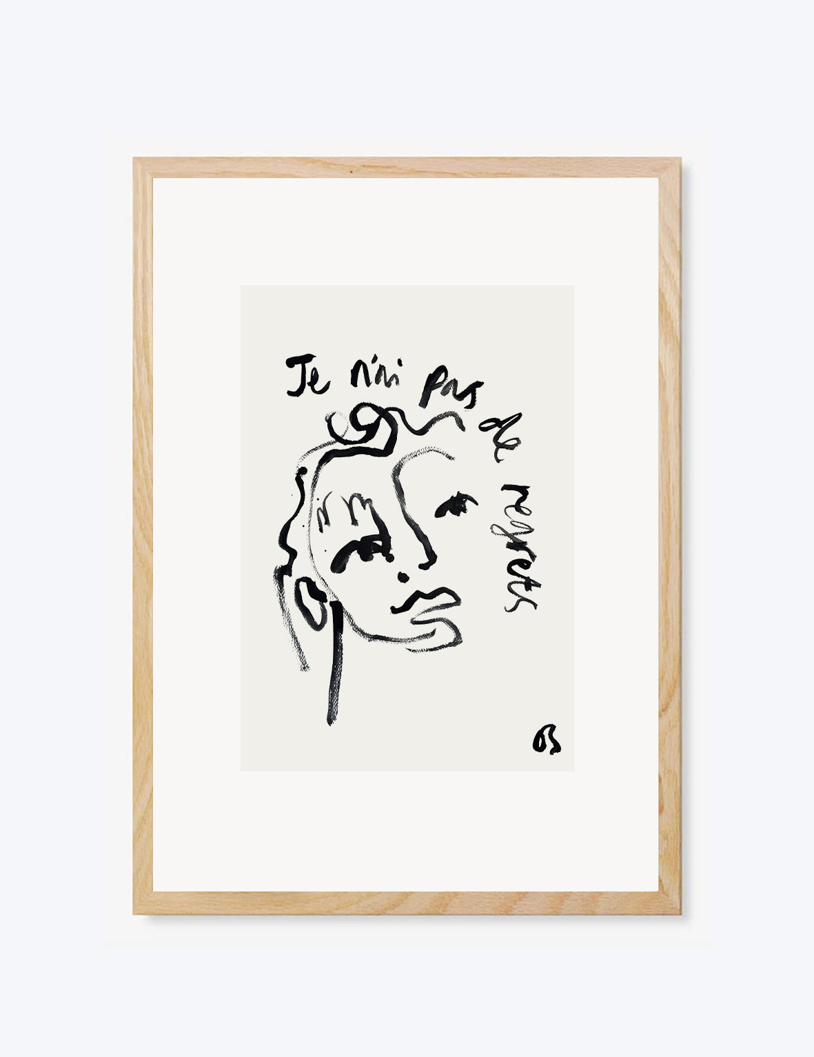Je n'ai pas de Regrets