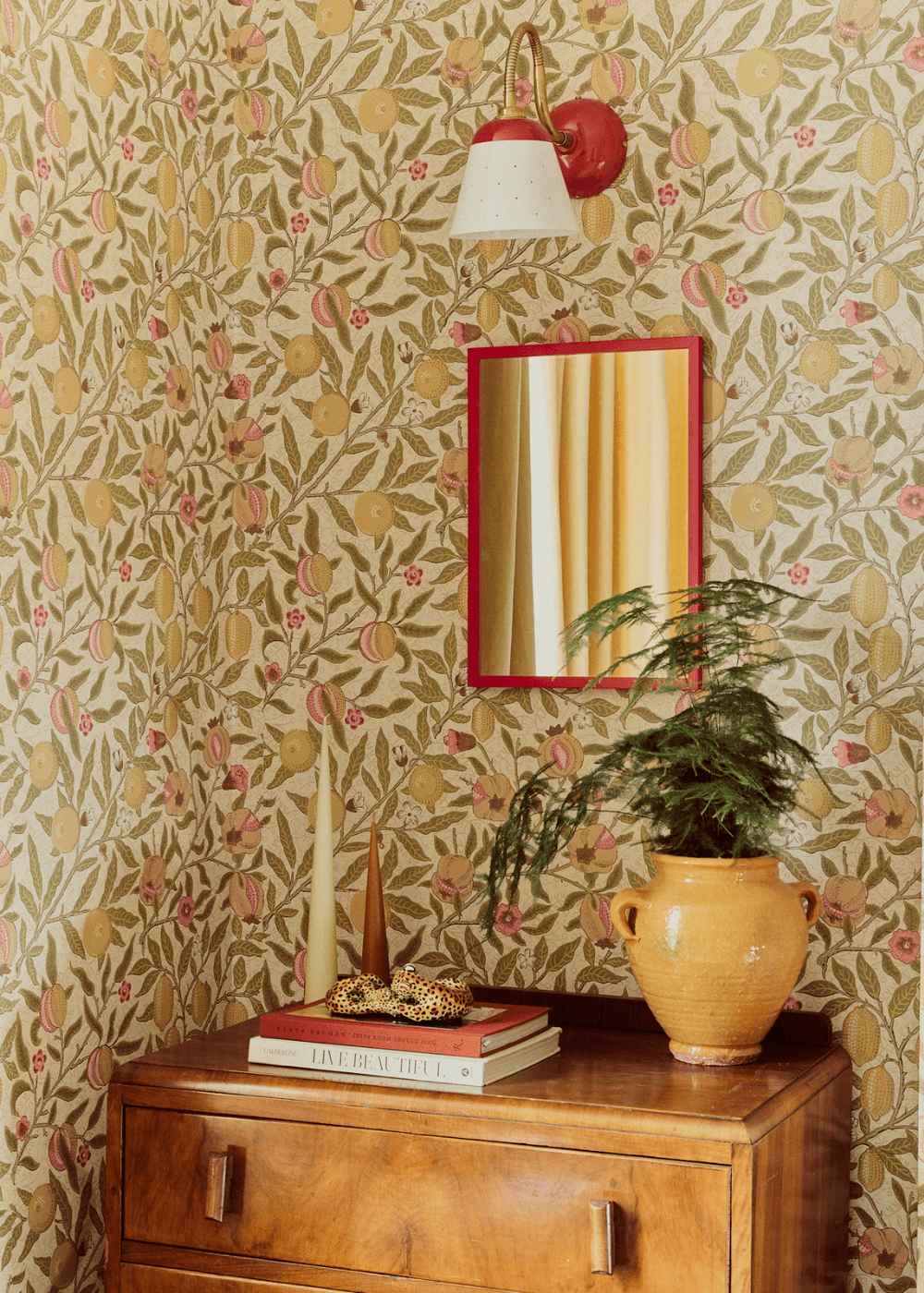 Venetian Red Mirror