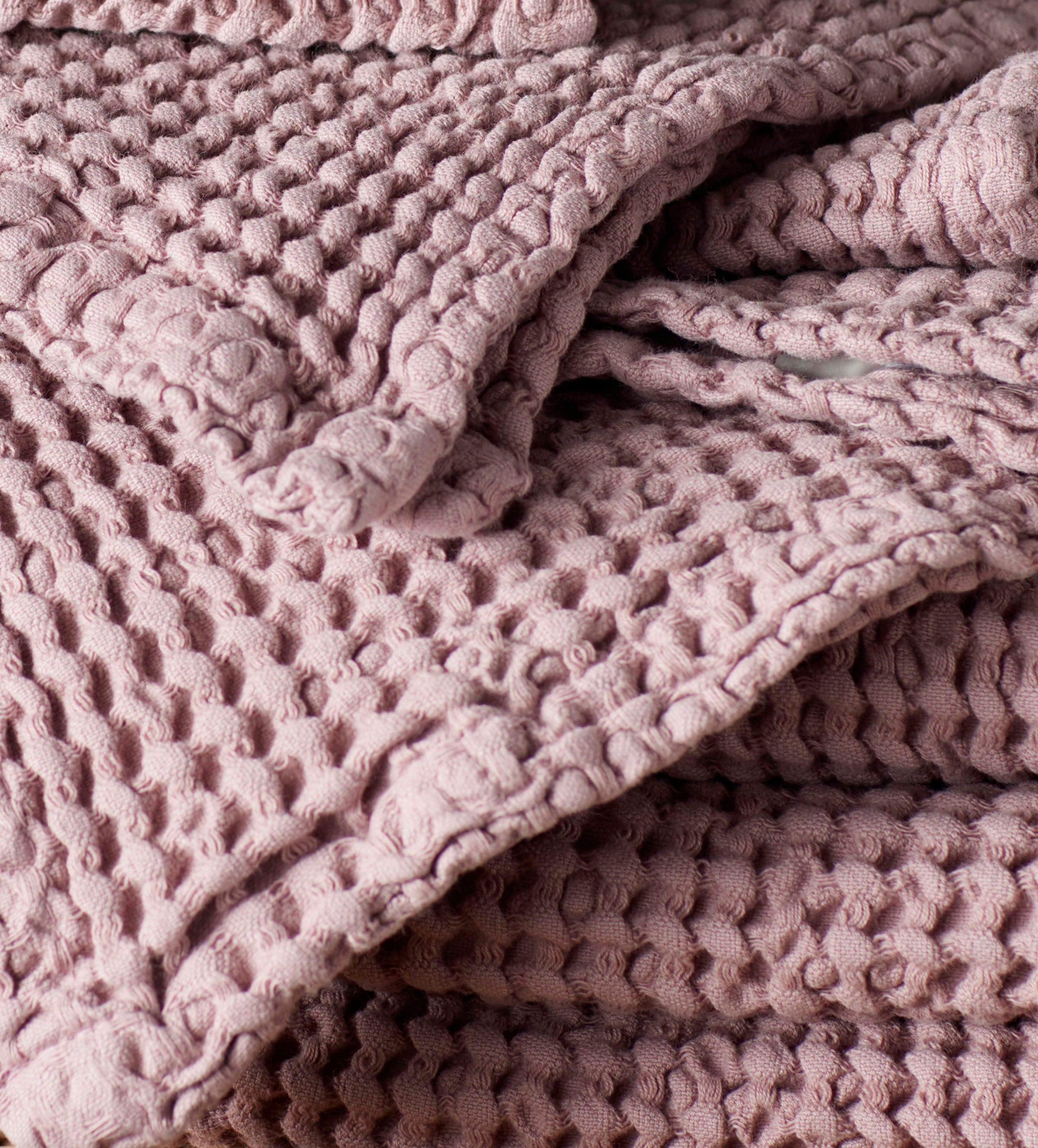 Vintage Rose 100% Cotton Waffle Towels