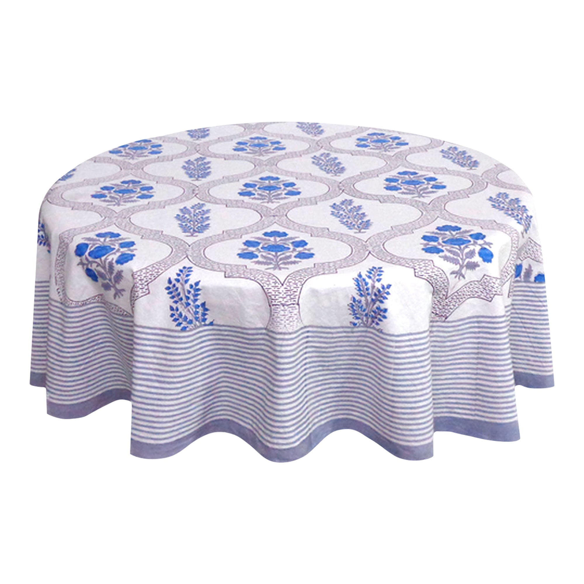 Blue Lotus Tablecloth