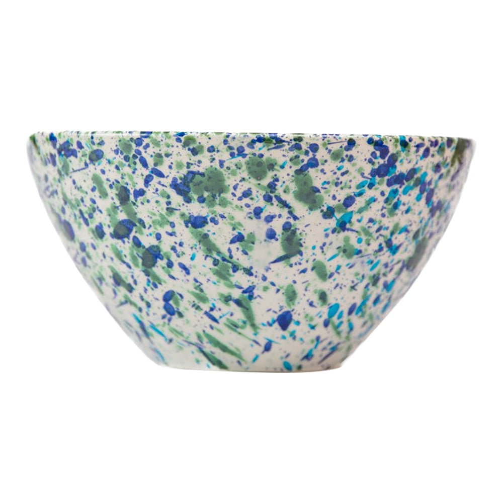 Aqua Splatter Bowl