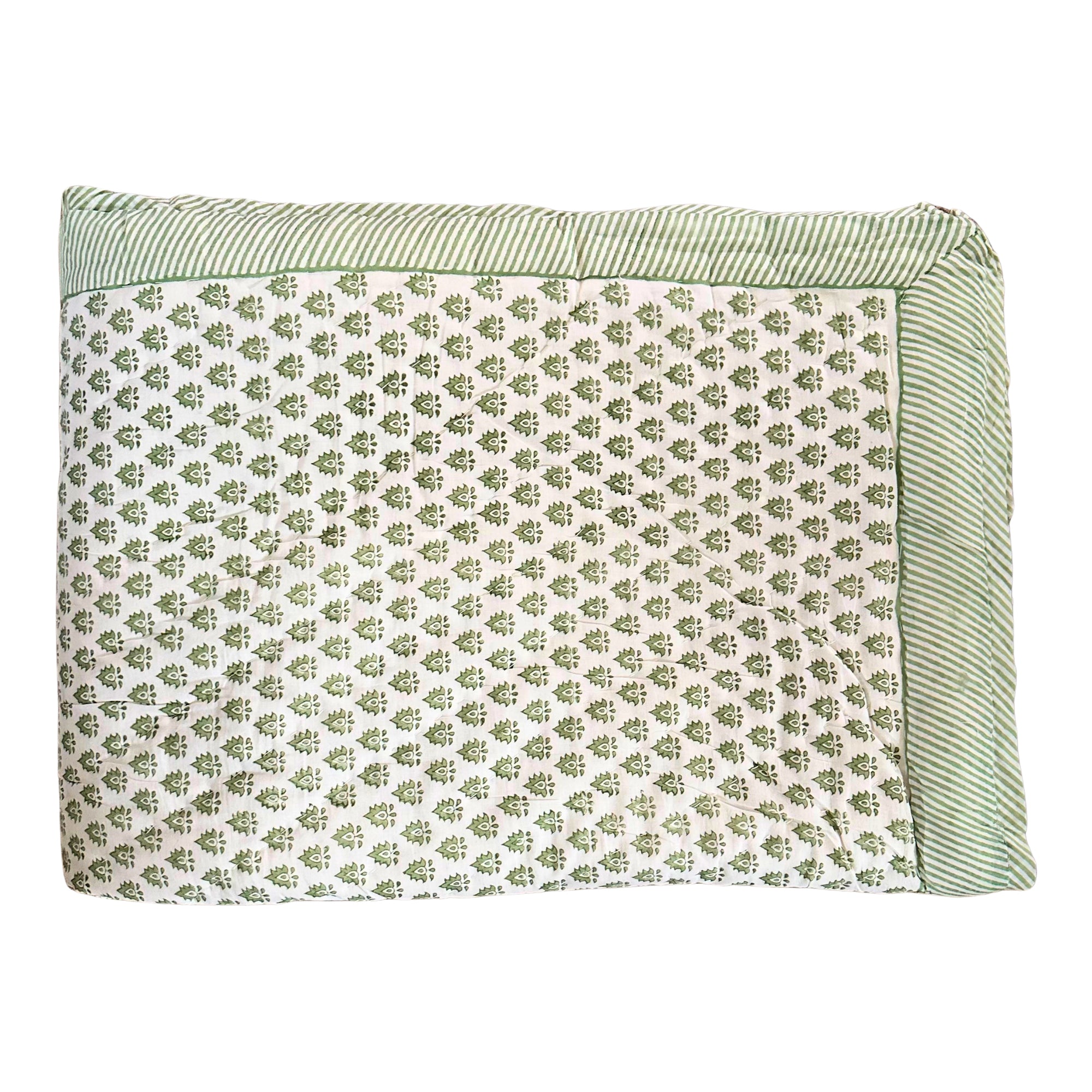 Green Pomily Quilt