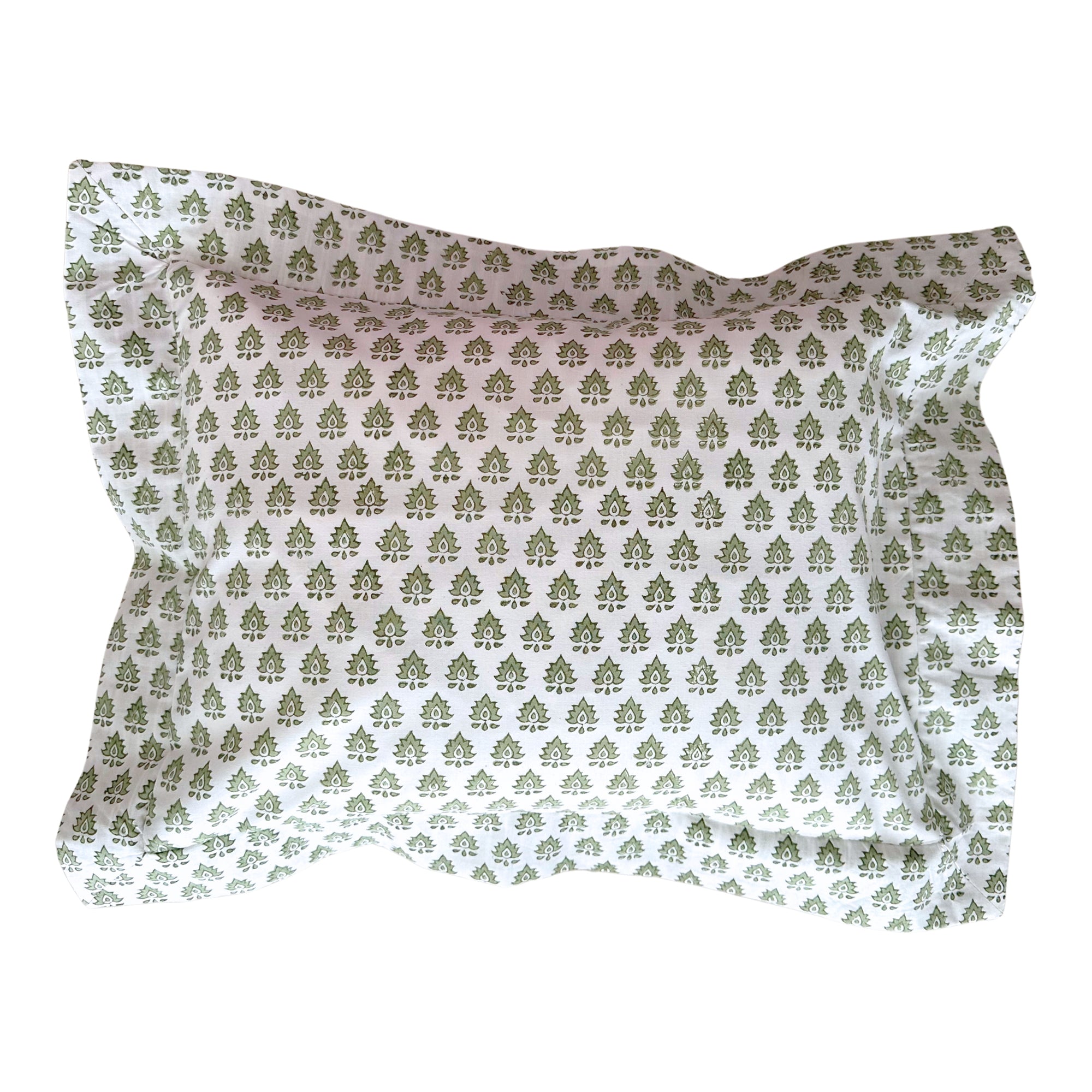 Green Pomily Baby Pillowcase