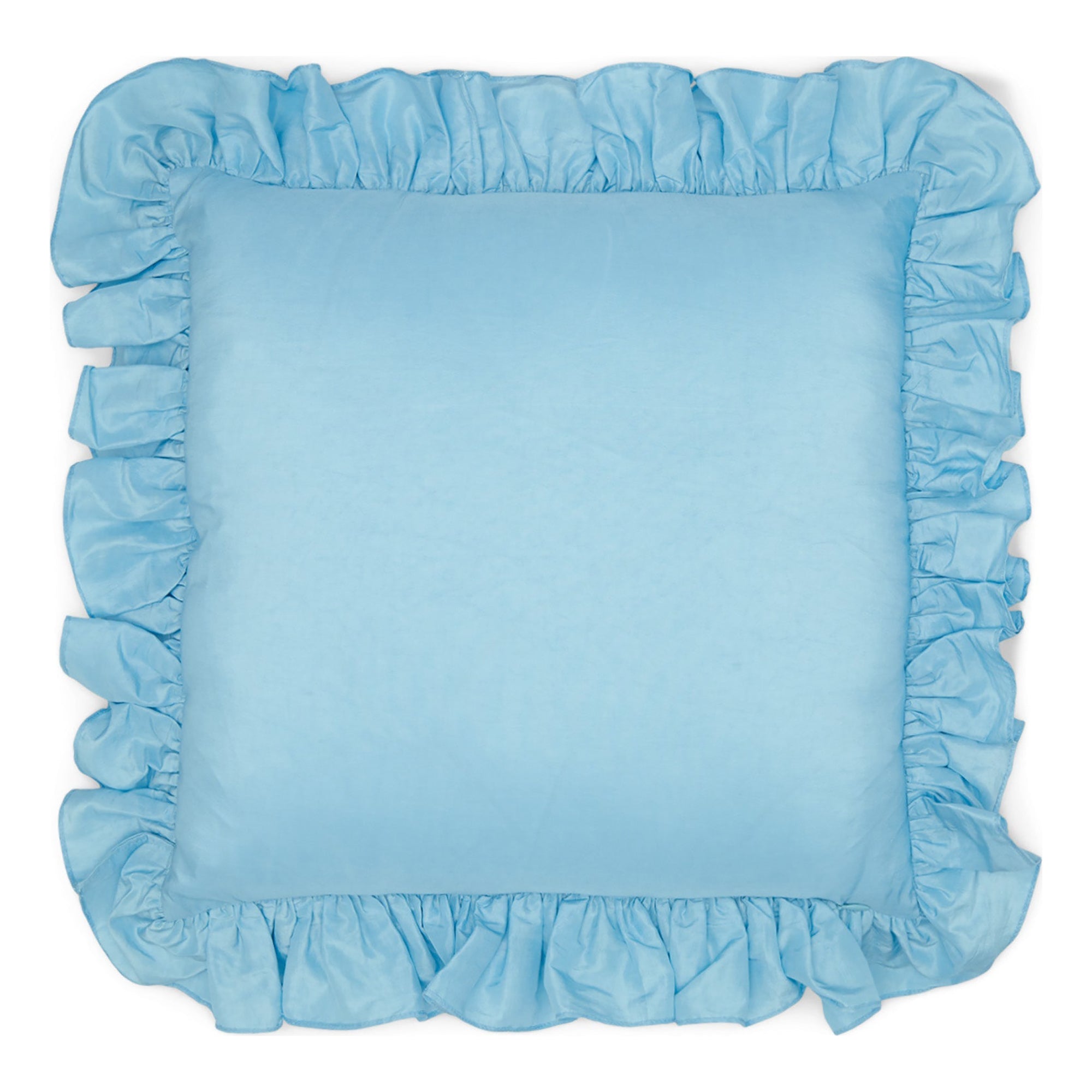 Neelima Silk Ruffle Cushion