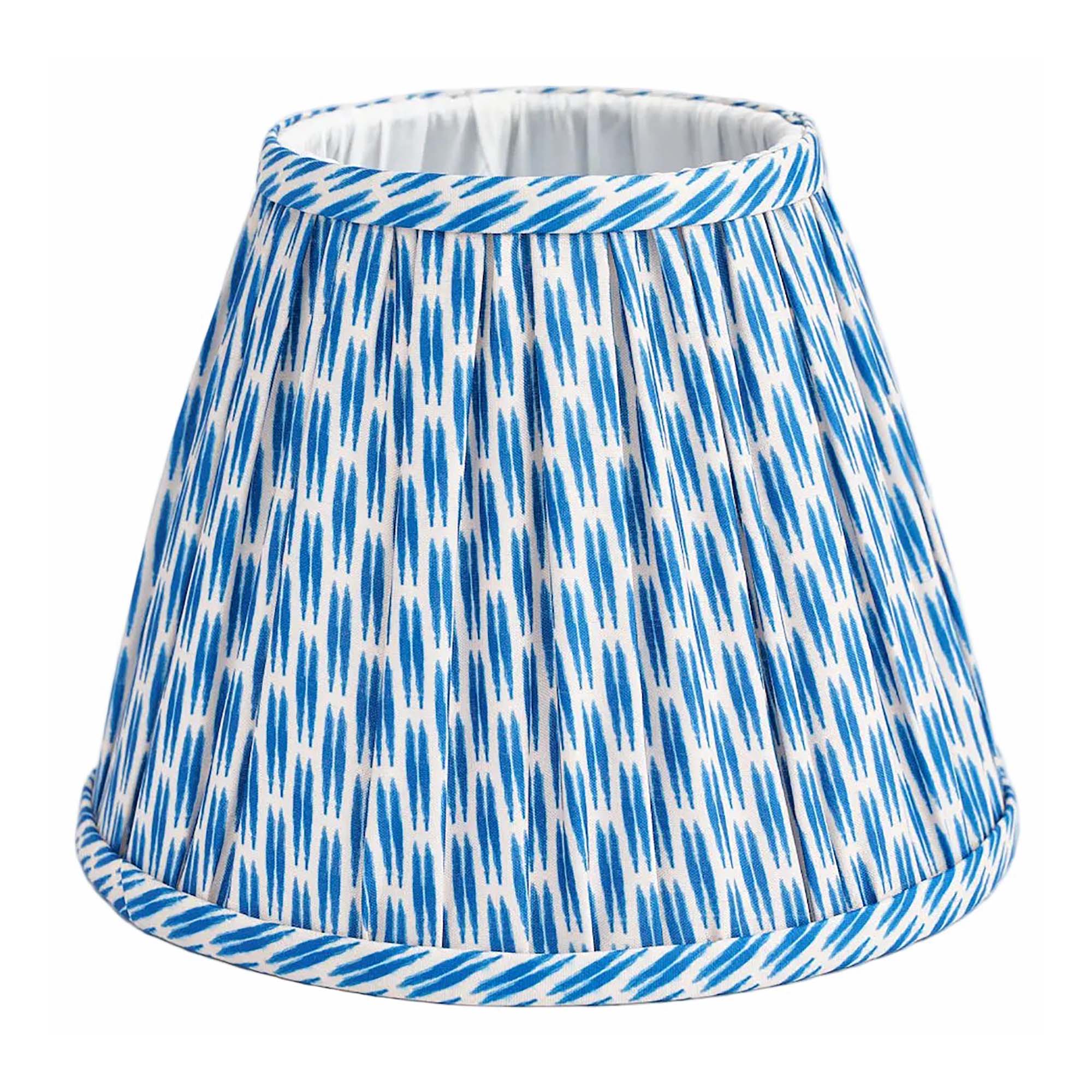Blue Patola Lampshade