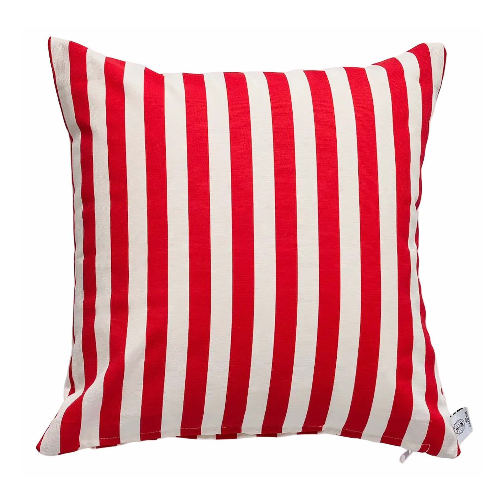 Red Stripe Cushion