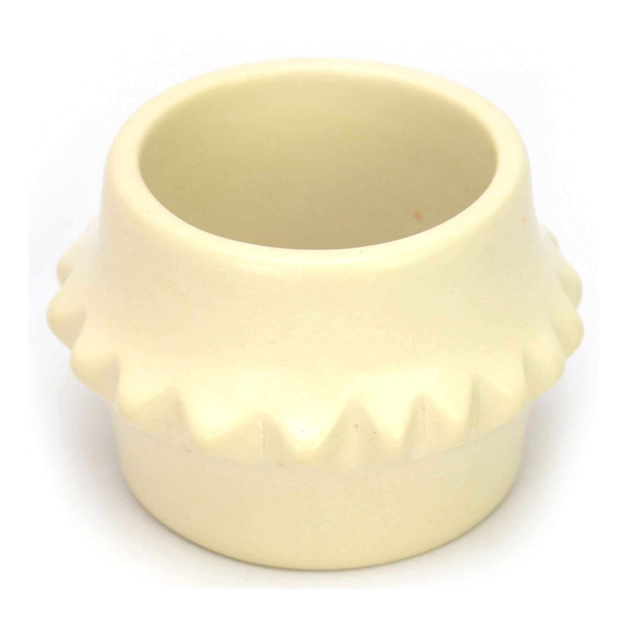 Hand Carved Soapstone Napkin Ring 'Star'