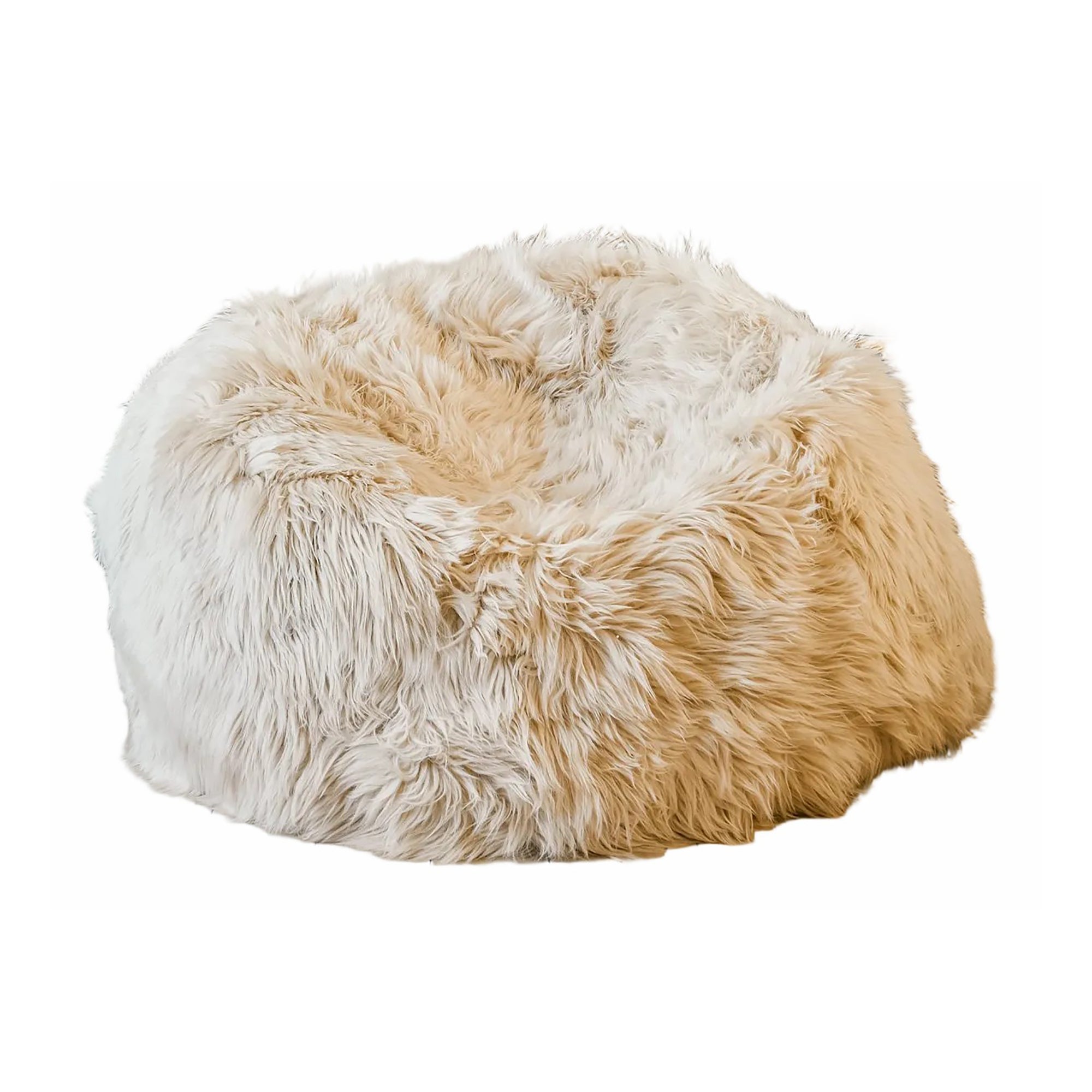 Giant Sheepskin Beanbag - Cream