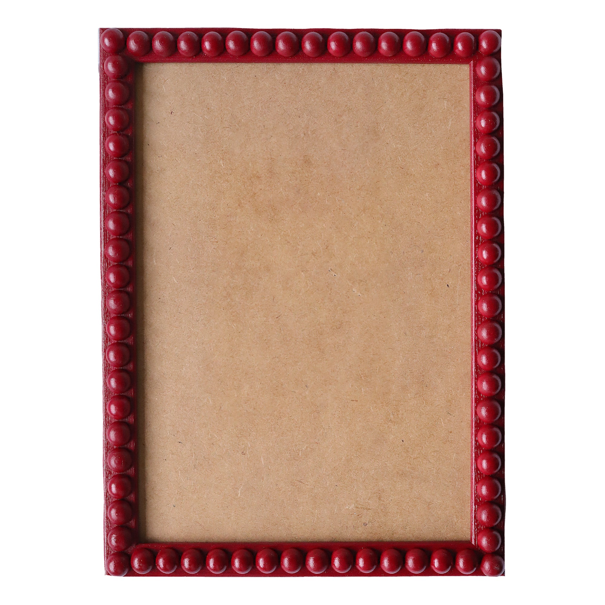 Cranberry Stained Bobbin Frame