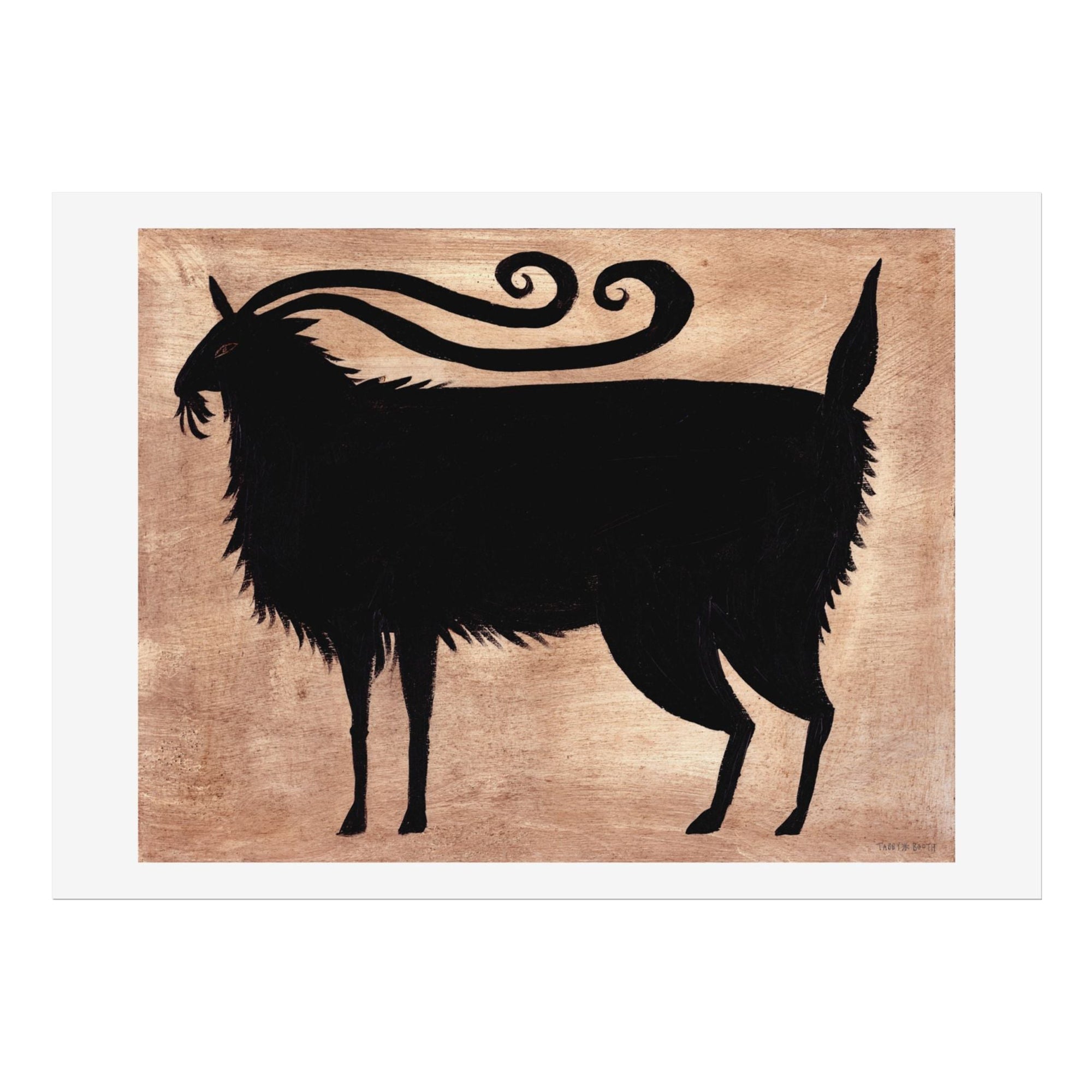 Tabby Booth Fine Art Print of Painting • GOAT