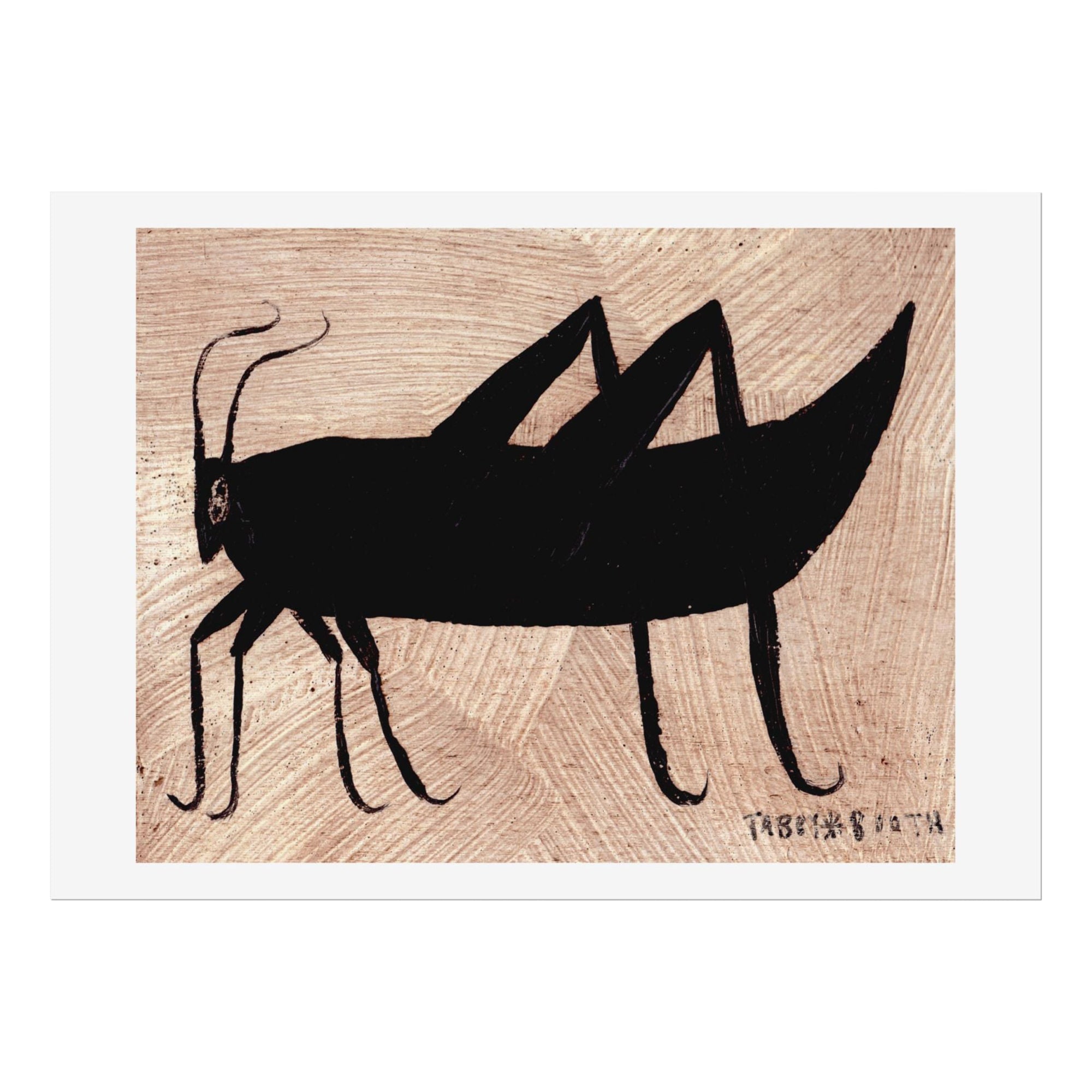 Tabby Booth Fine Art Print of Painting • GRASSHOPPER