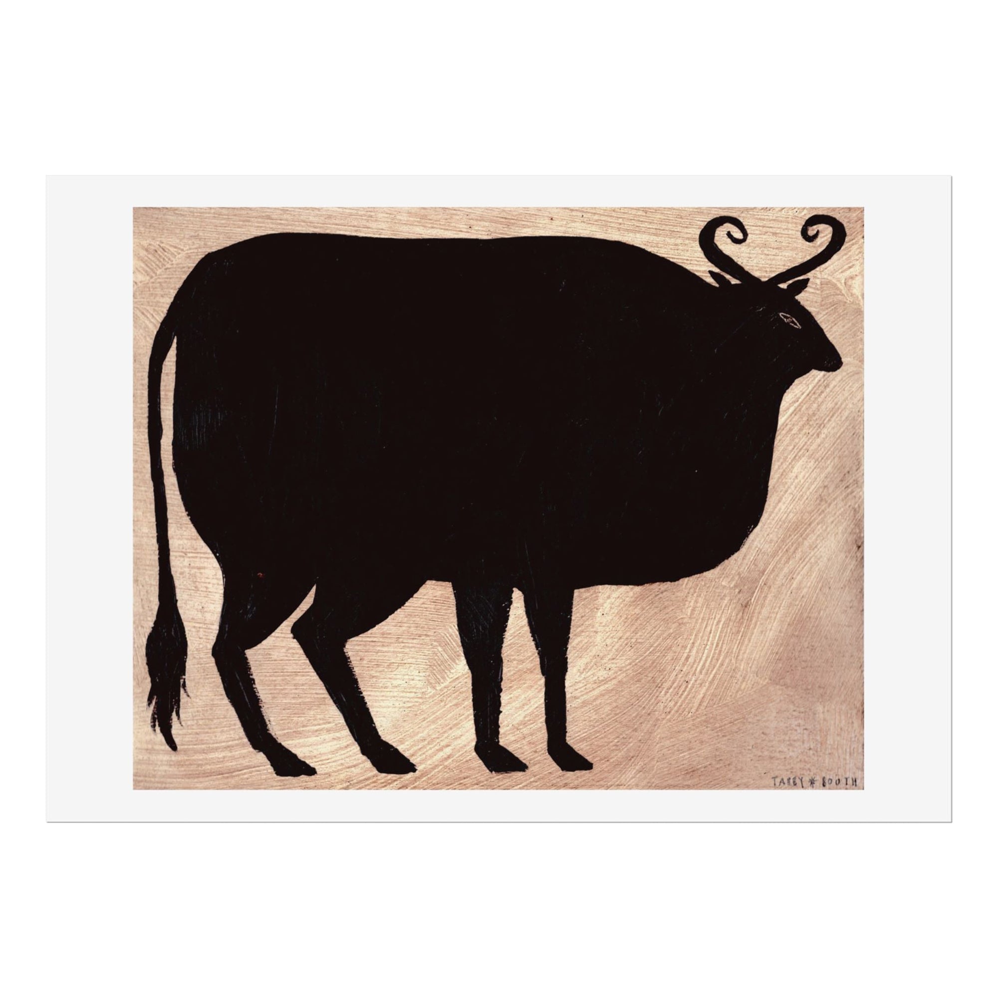 Tabby Booth Fine Art Print of Painting • BULL