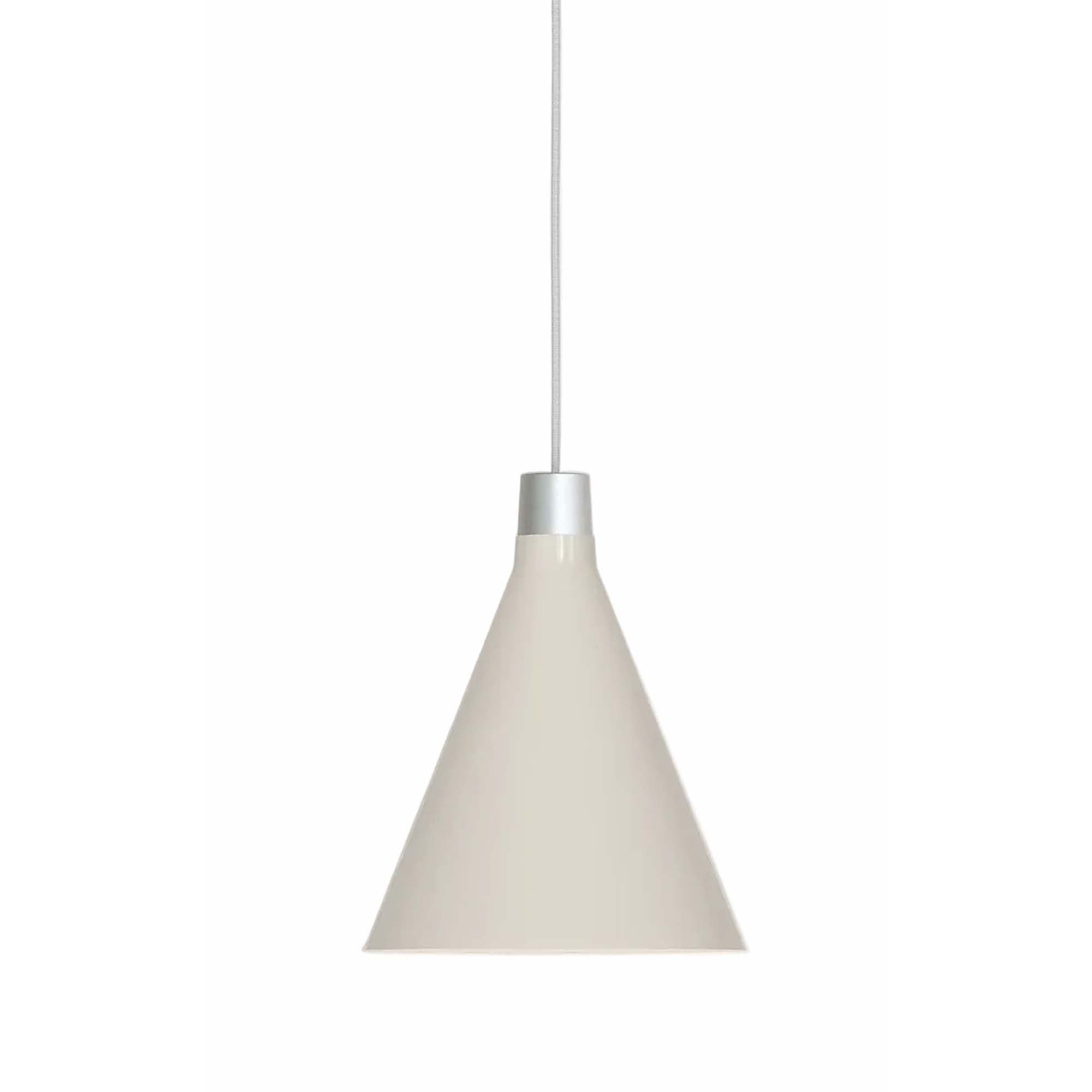 Bower Pendant Light Small in Oyster White