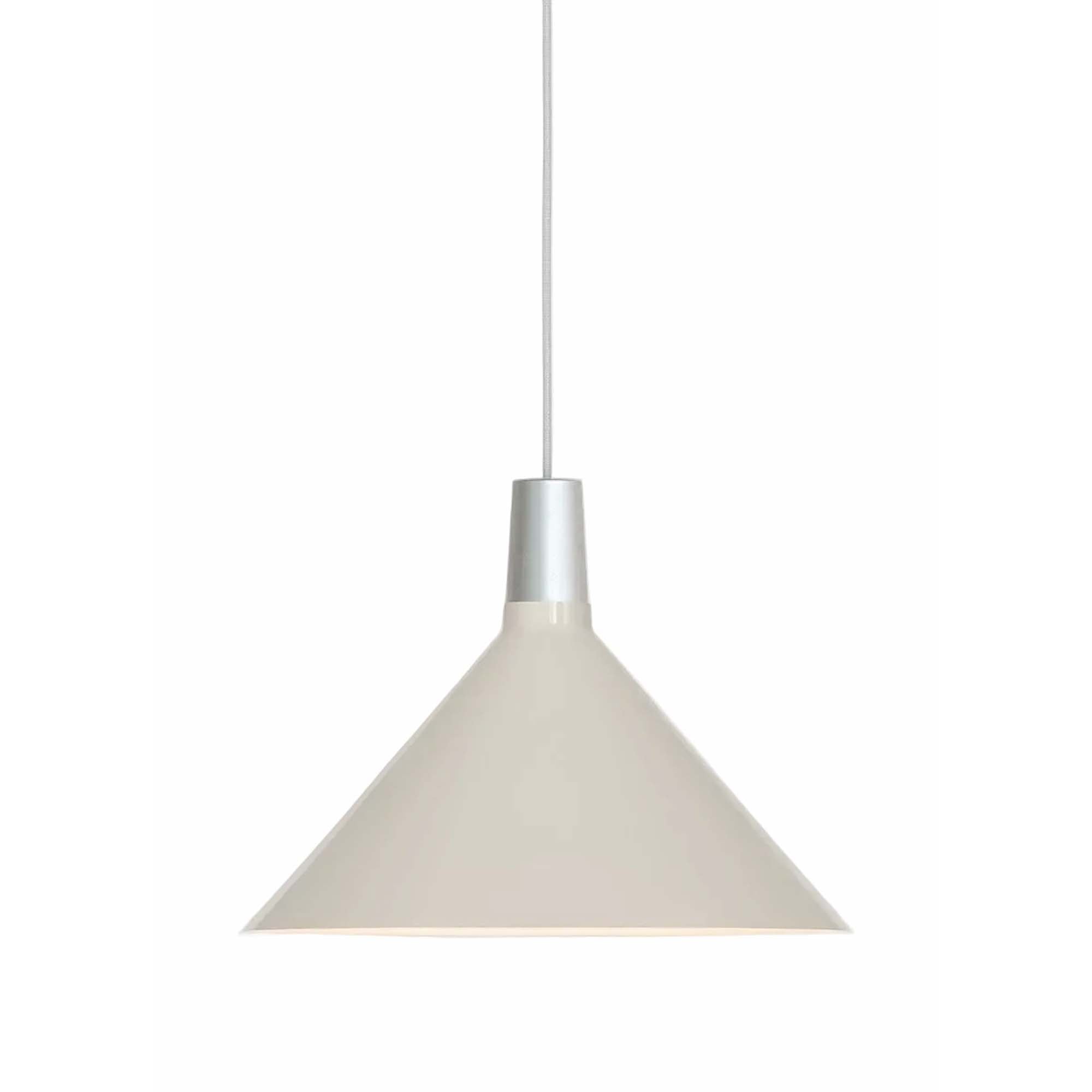 Bower Pendant Light Medium in Oyster White