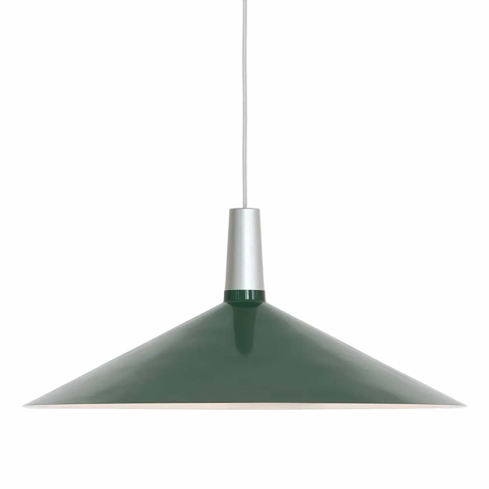 Bower Pendant Light Large in Dark Green
