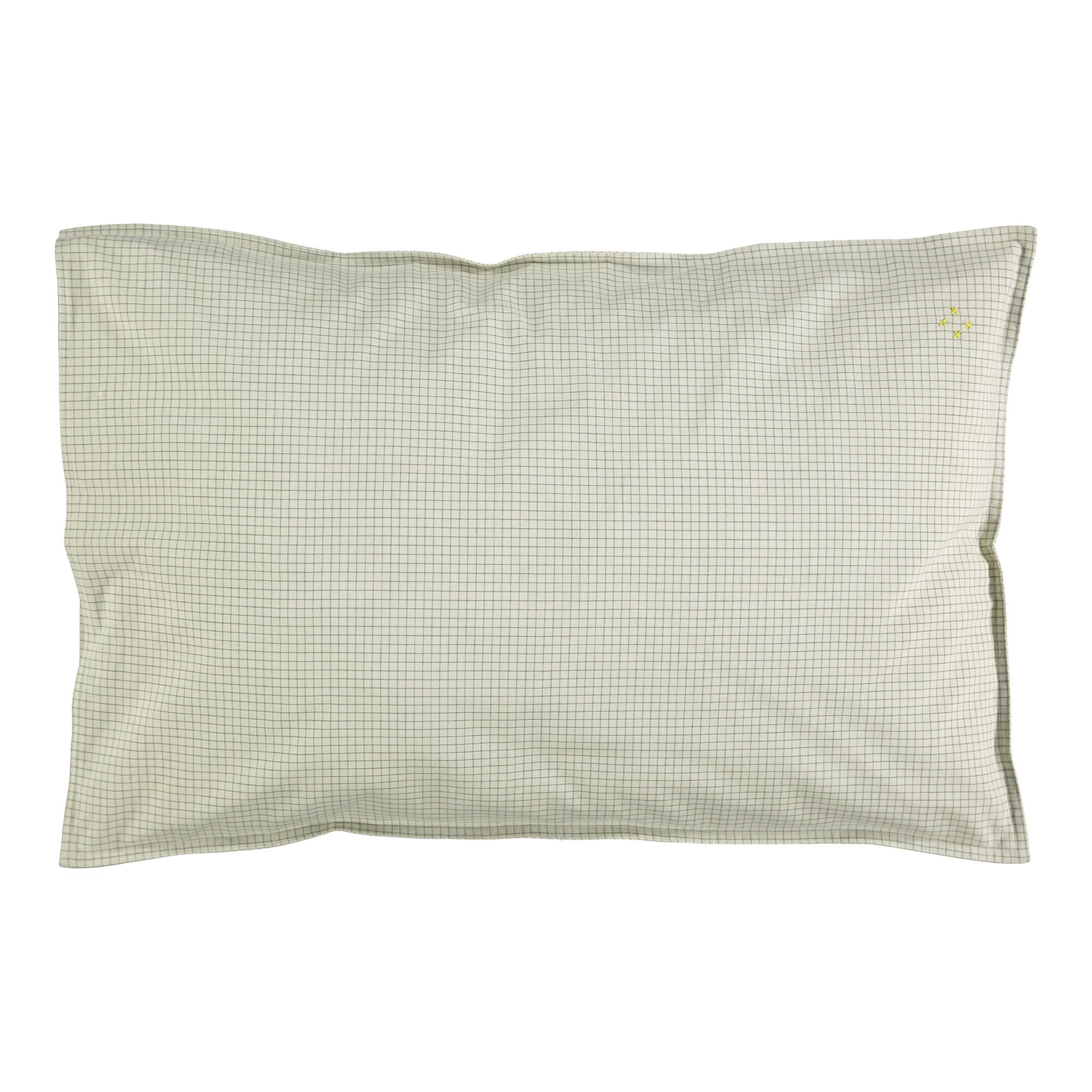 Green Check Pillowcase