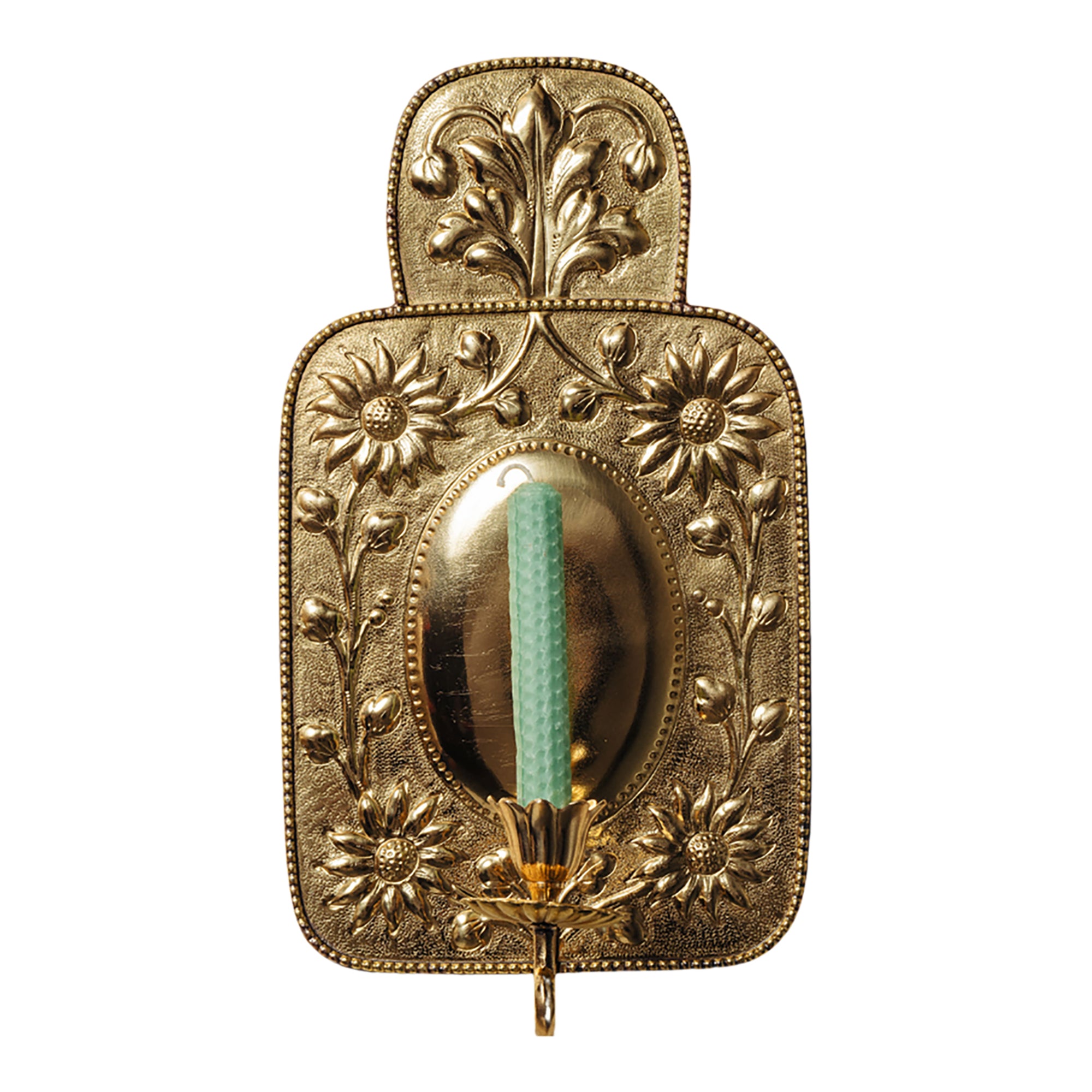 Sunflower Brass Wall Sconce (Single)