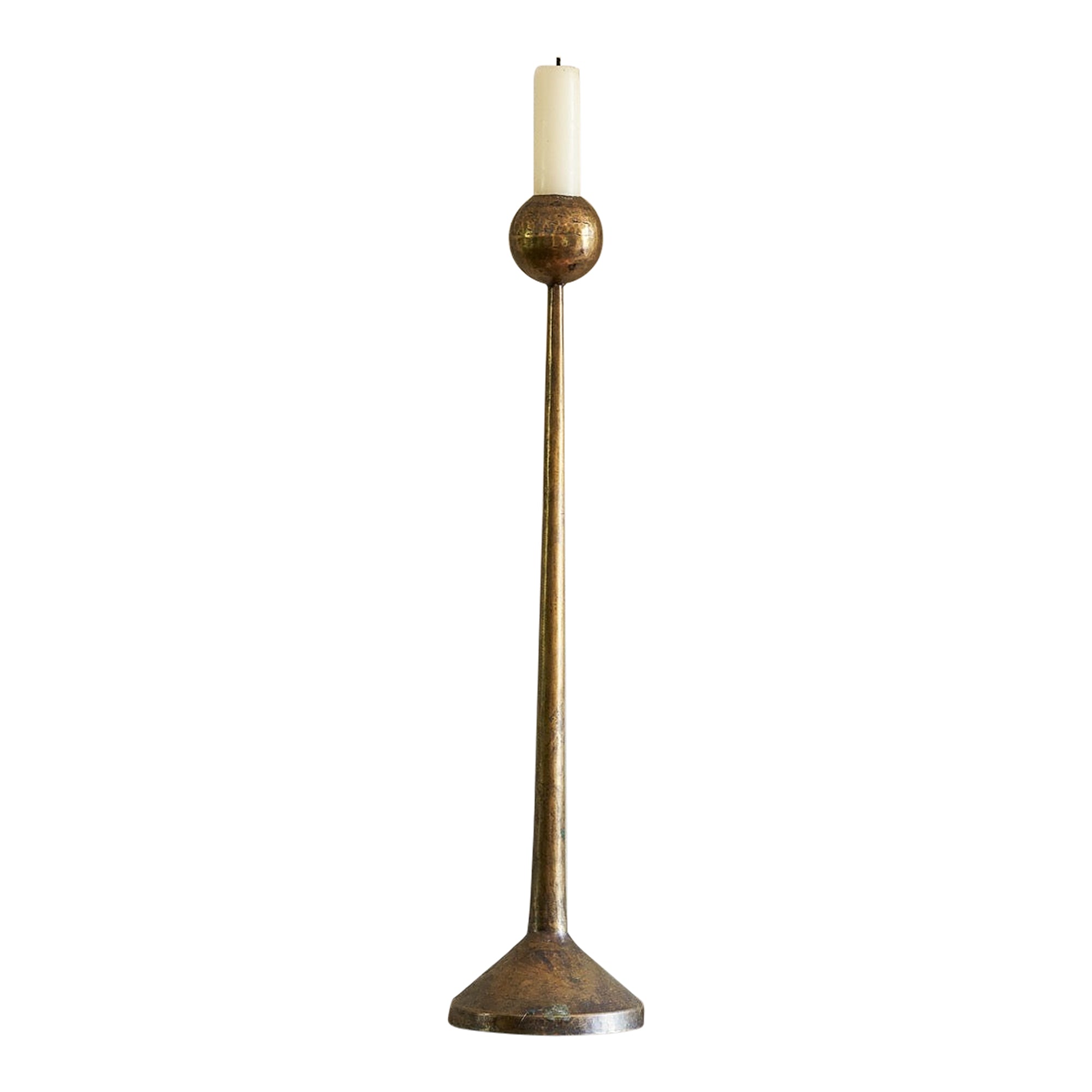 Irrawaddy Brass Candlesticks | Antiqued