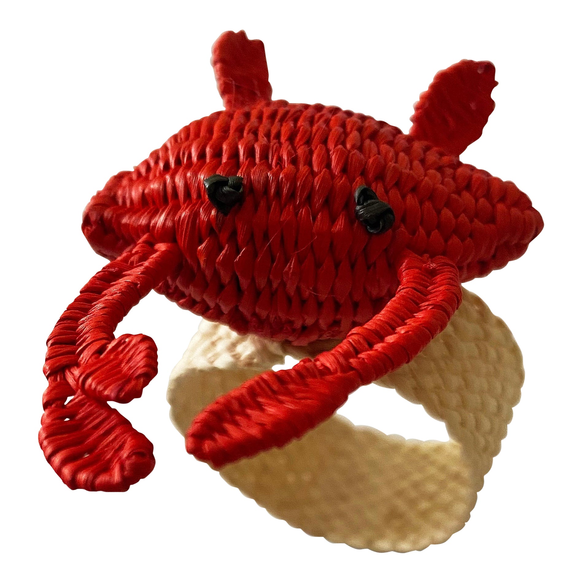 Palmito Crab Napkin Rings (Set of 4)