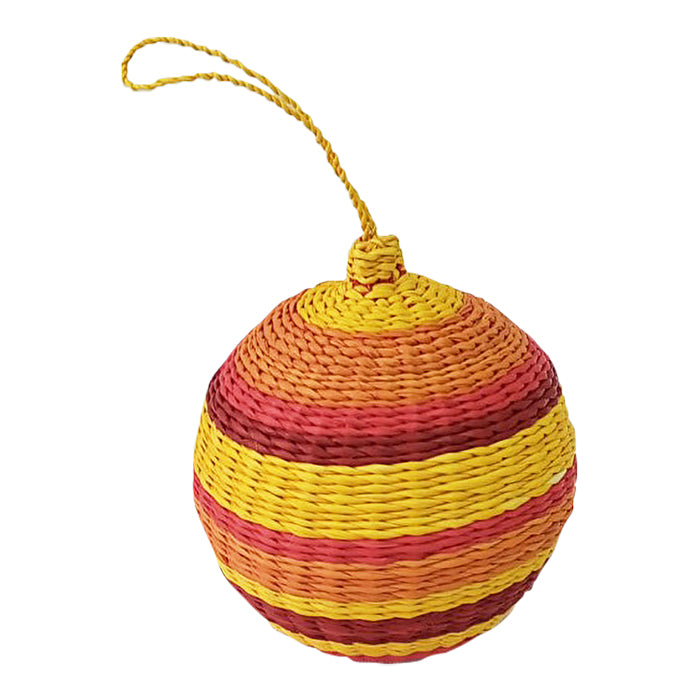 Palmito Woven Baubles (Set of 4)