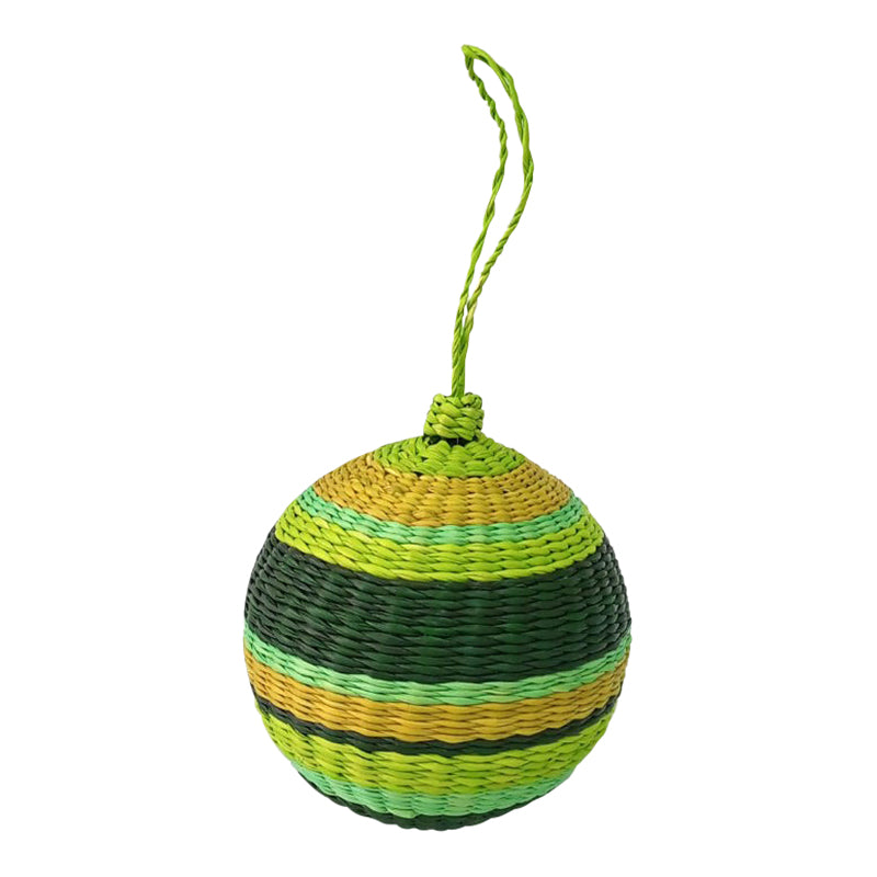 Palmito Woven Baubles (Set of 4)