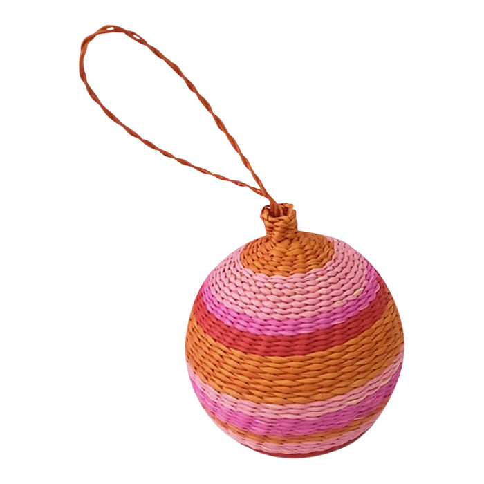 Palmito Woven Baubles (Set of 4)