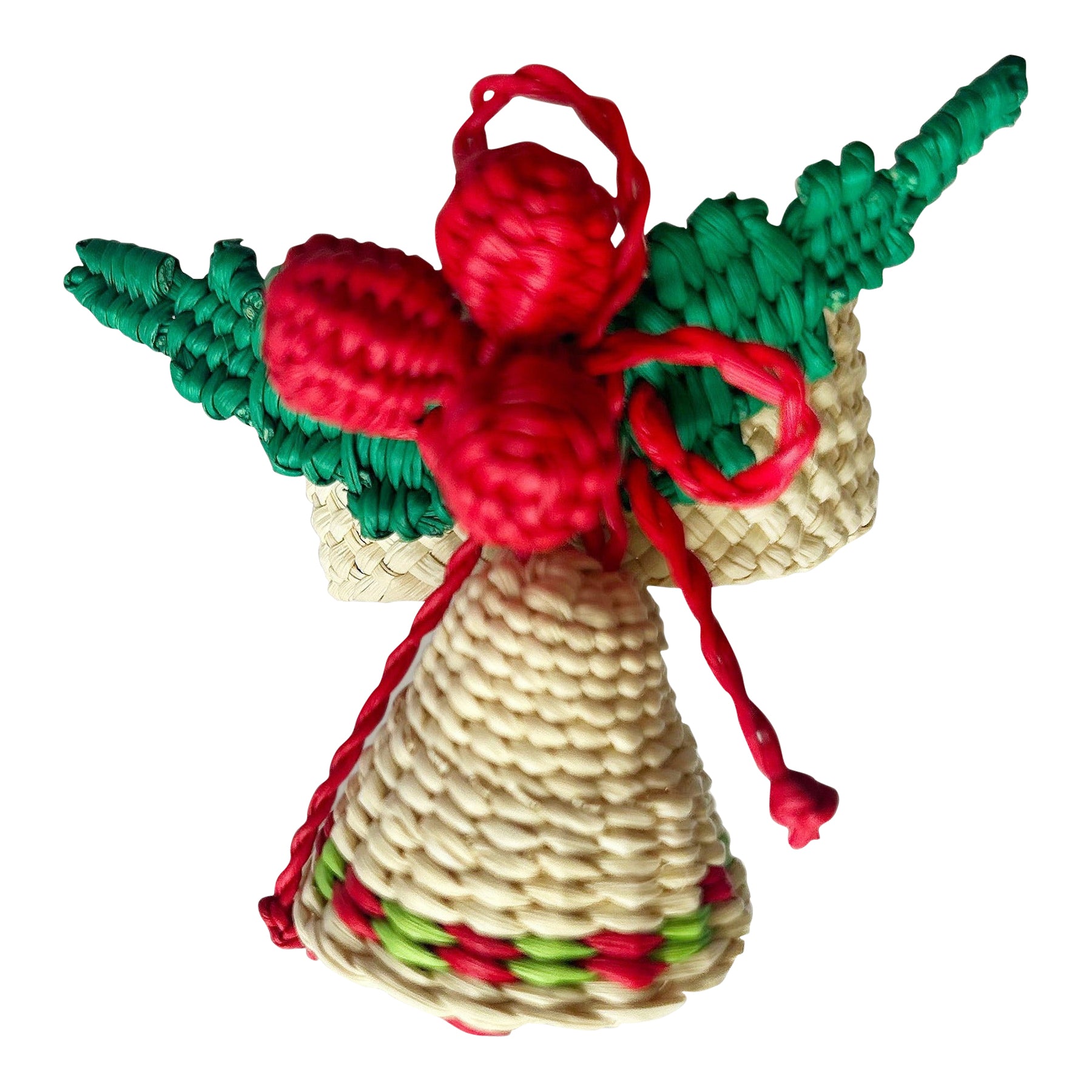 Palmito Woven Bell Napkin Rings (Set of 4)