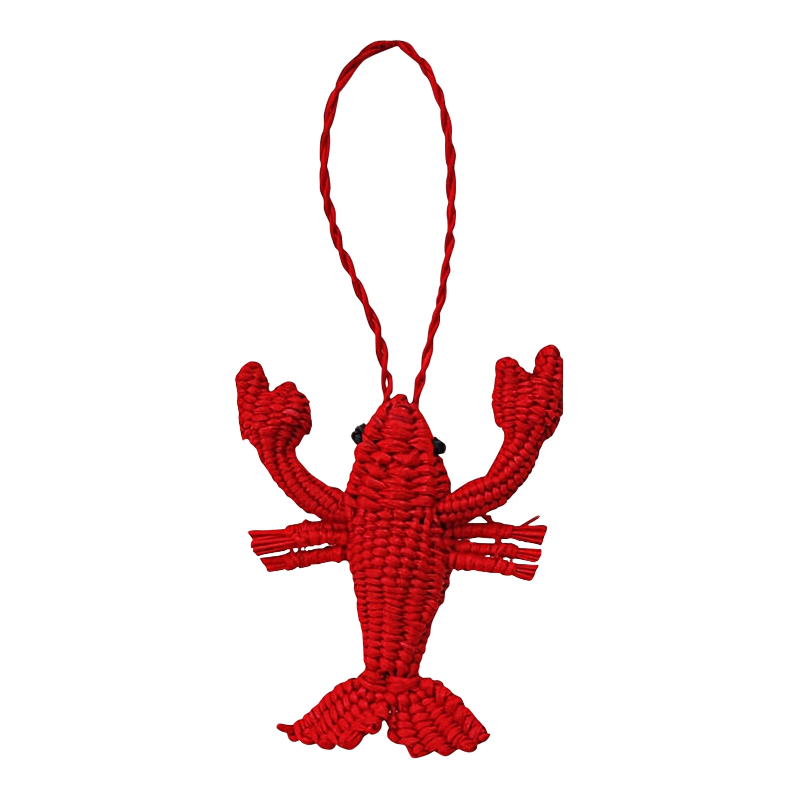 Palmito Woven Lobster Baubles (Set of 4)