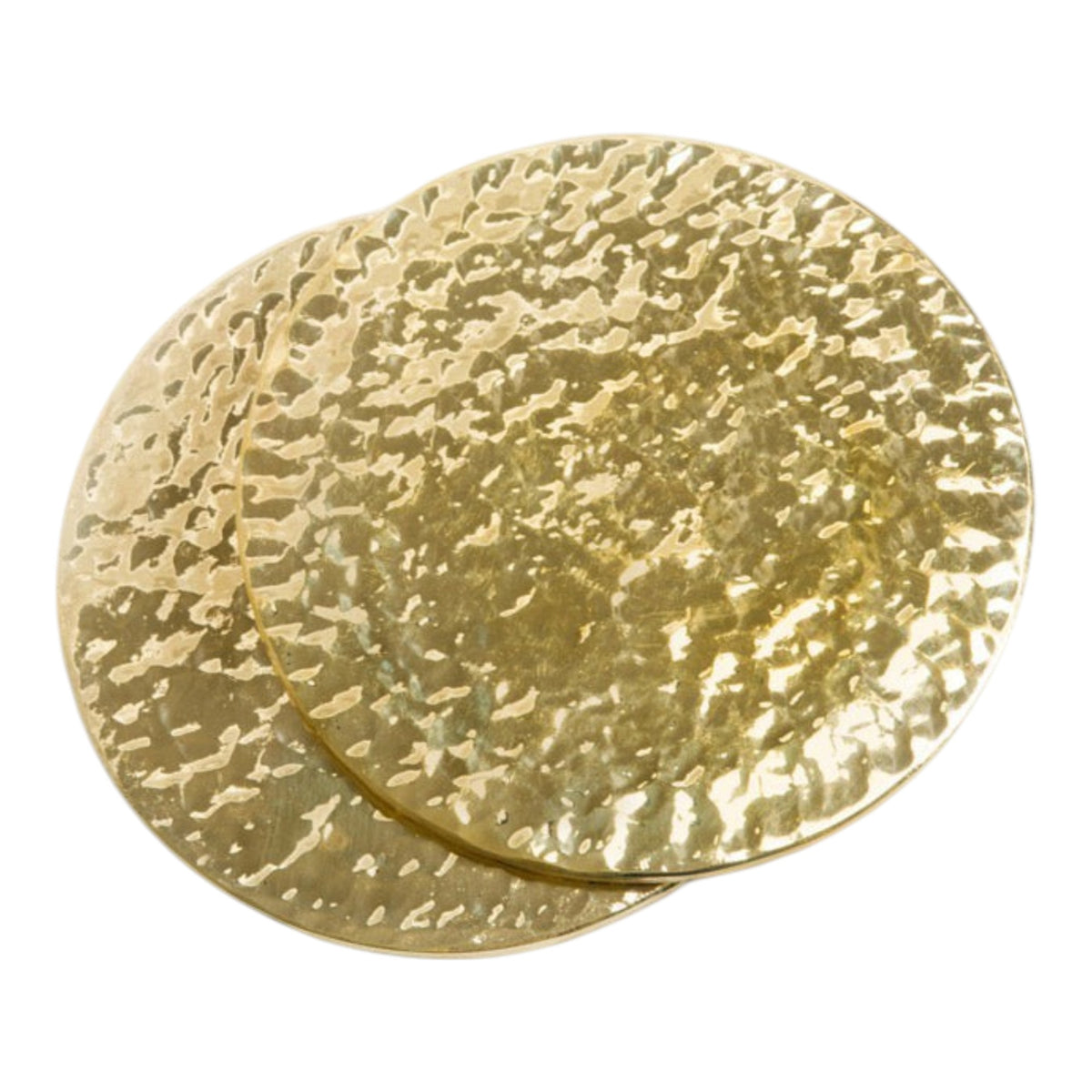 Irrawaddy Brass Coasters | A Pair