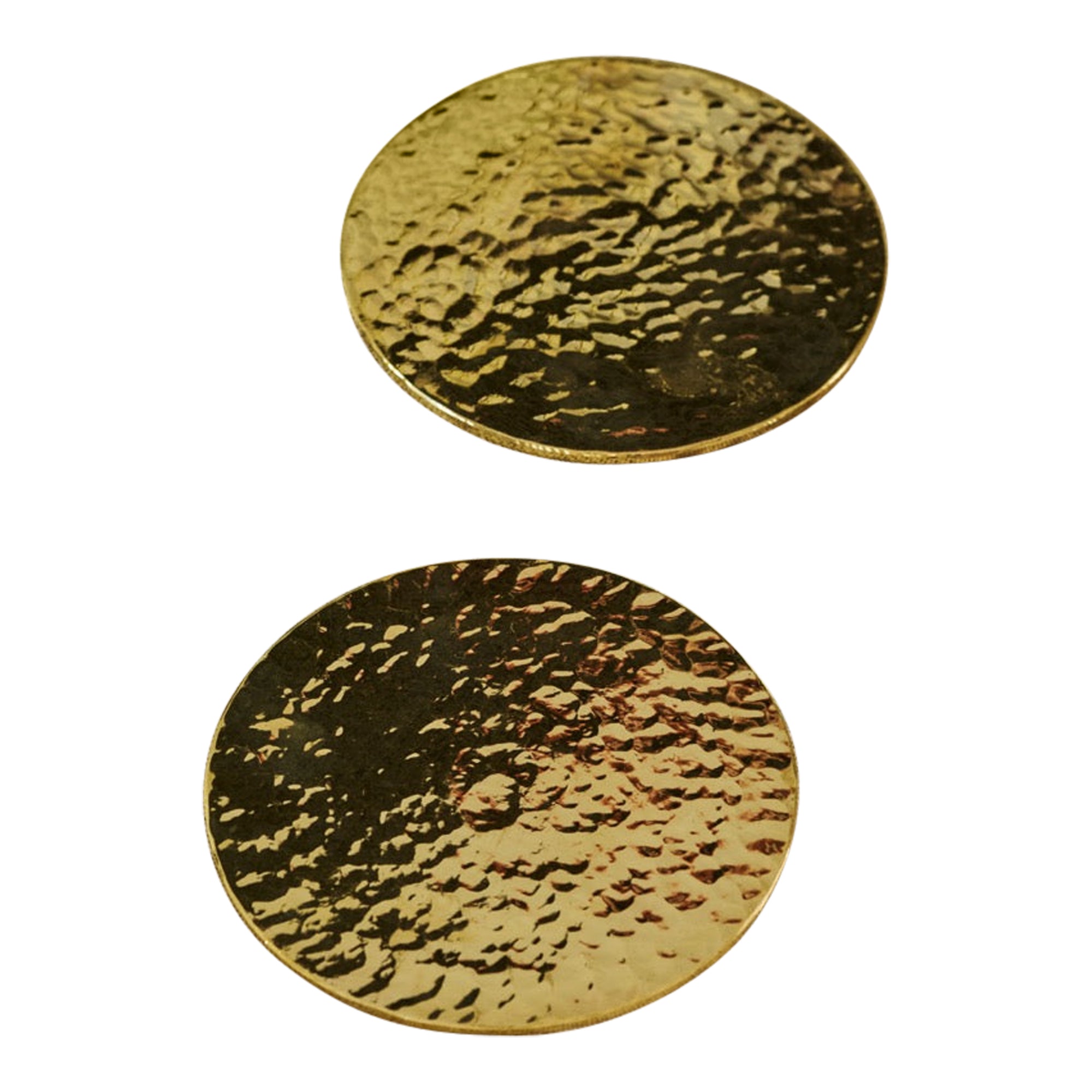 Irrawaddy Brass Coasters (pair)