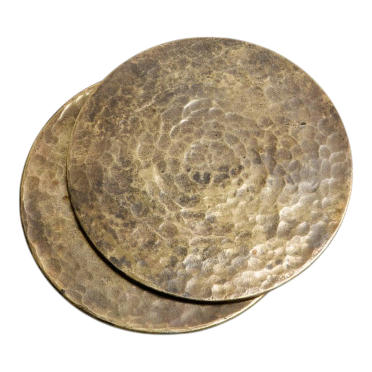 Irrawaddy Brass Coasters | A Pair