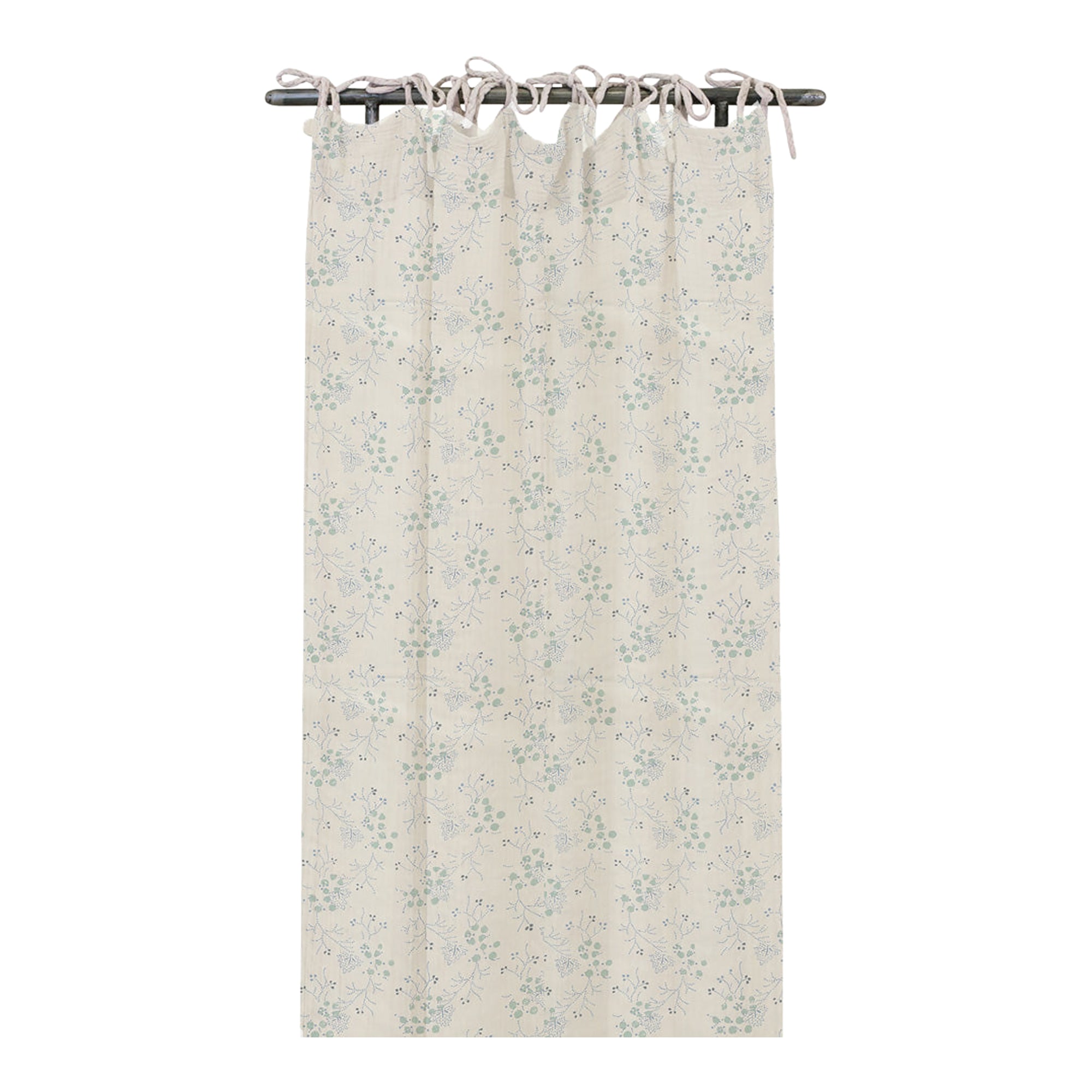 Minako Cornflower Voile Curtain