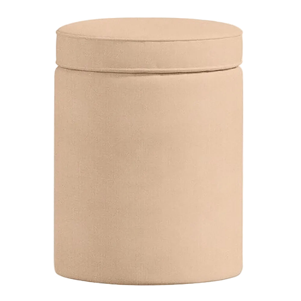 Aurora Footstool, Rose