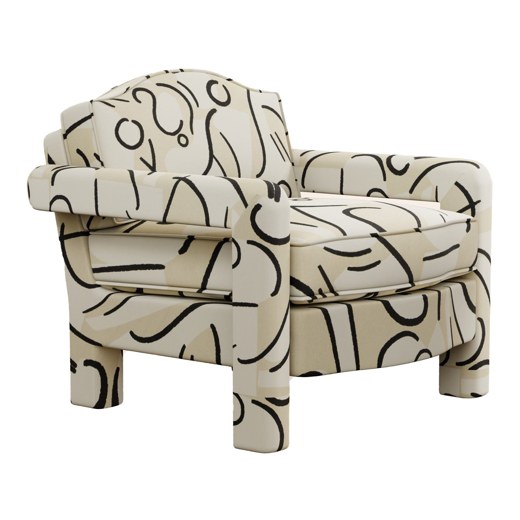 Elio Armchair, Coconut
