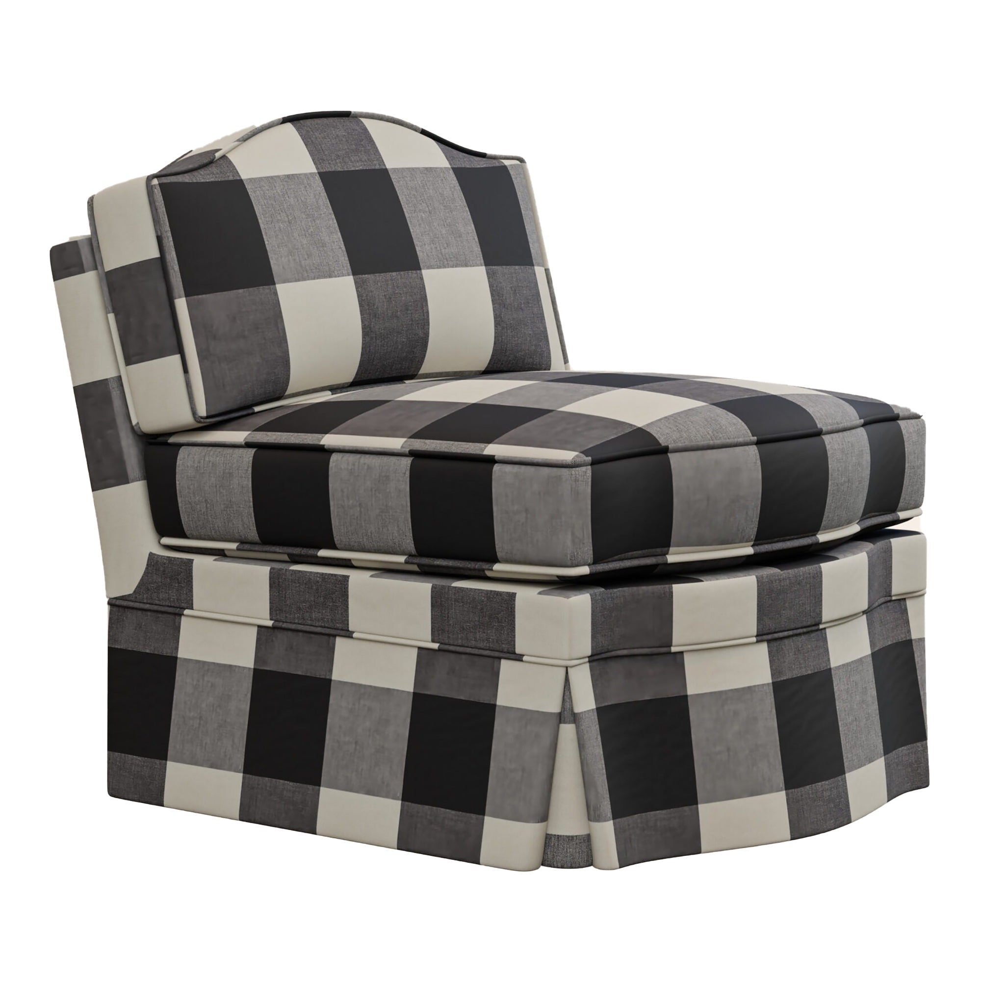 Felix Slipper Chair, Pepper