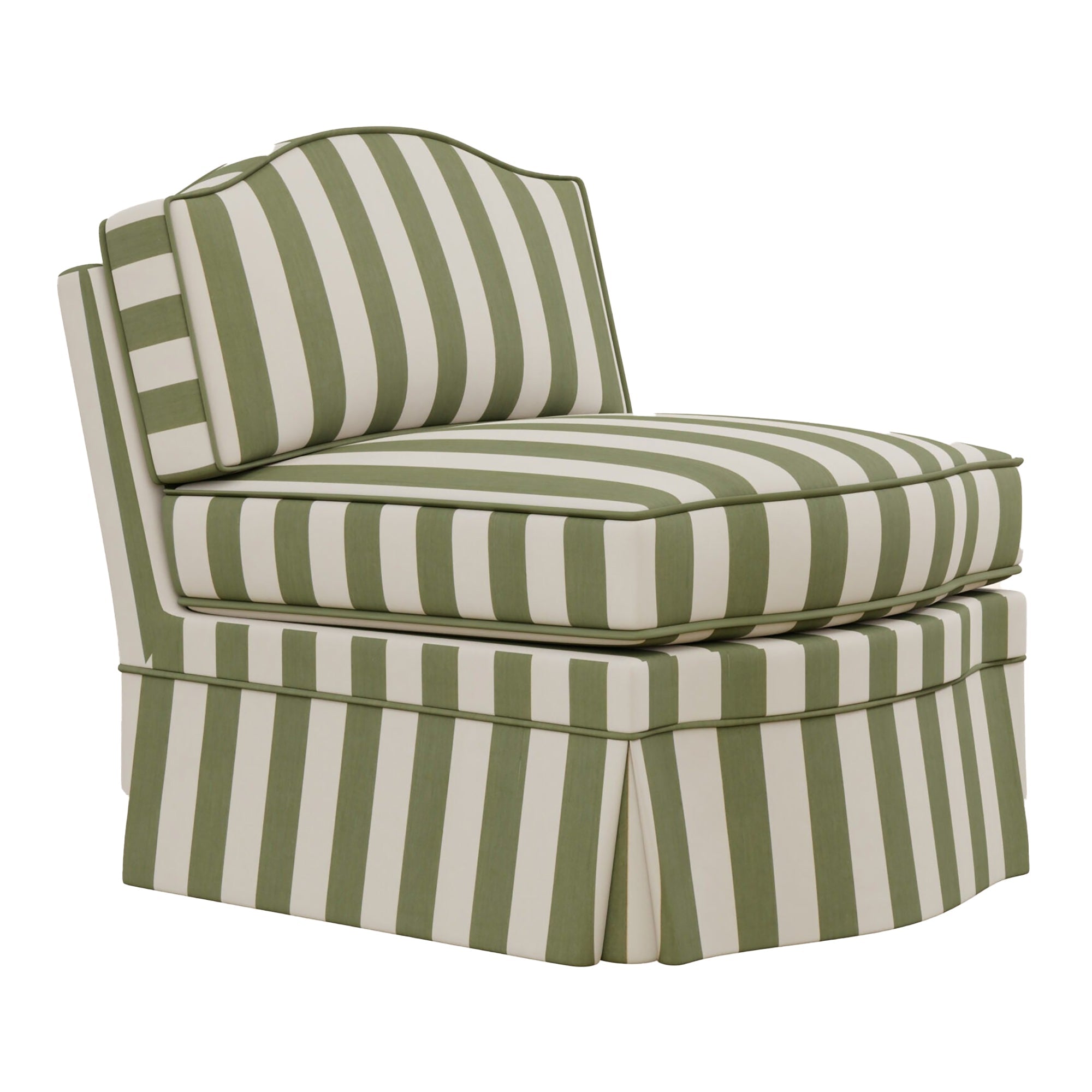 Felix Slipper Chair, Artichoke