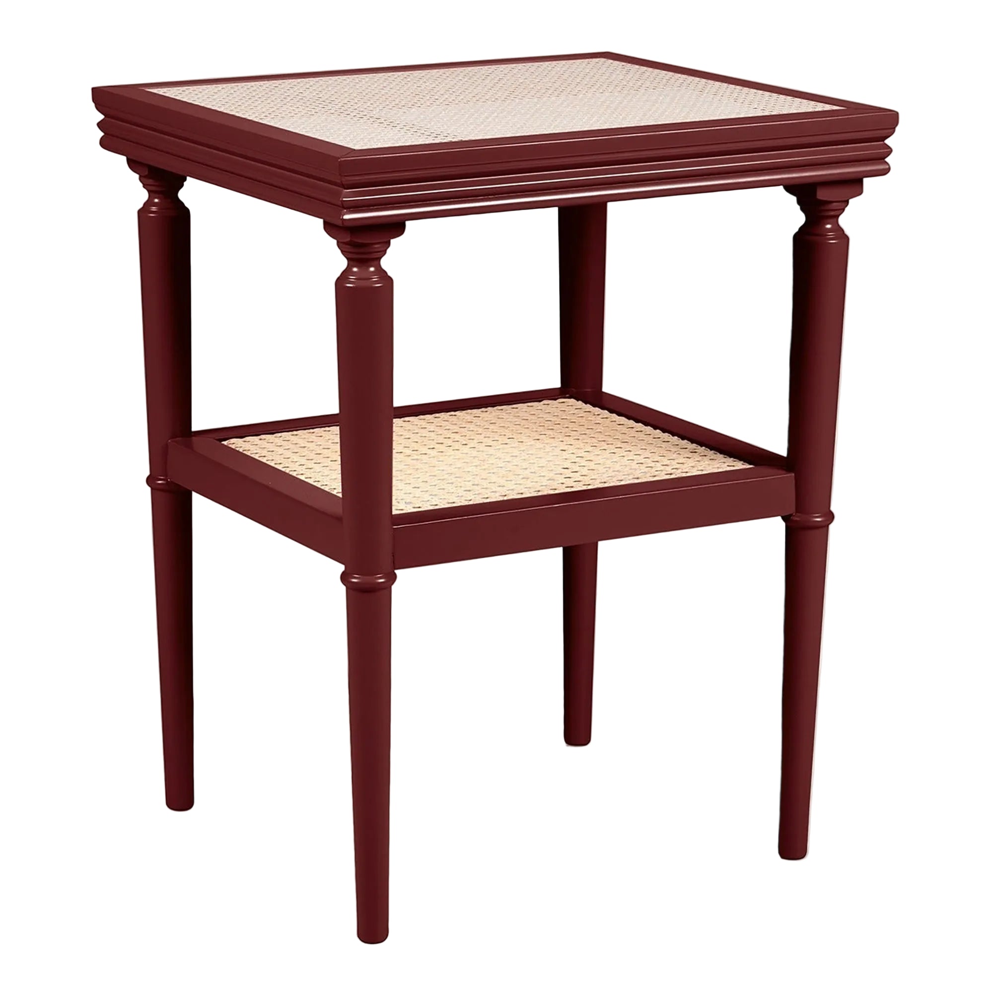 Ilaria Side Table, Pomegranate
