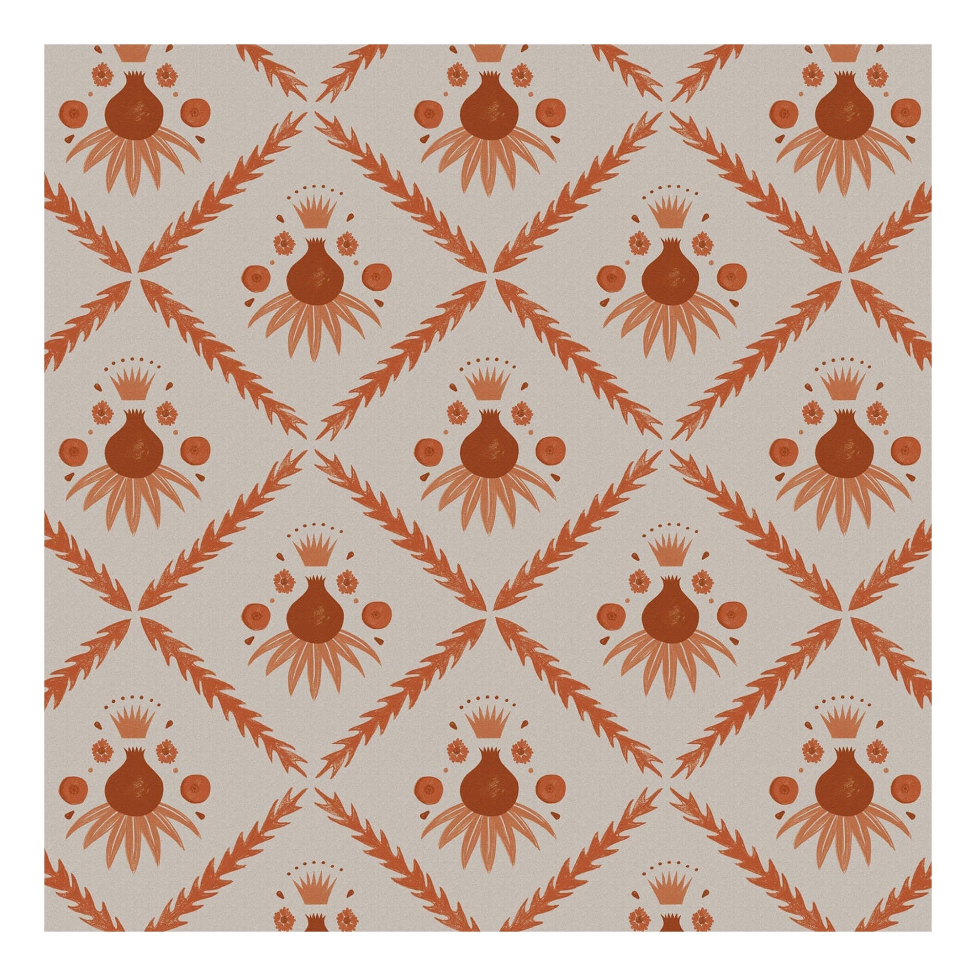Pome Wallpaper Sample, Dusky Pink
