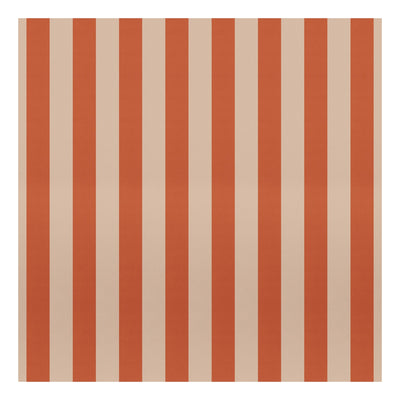 Sonia Stripe Wallpaper, Ginger, Sample