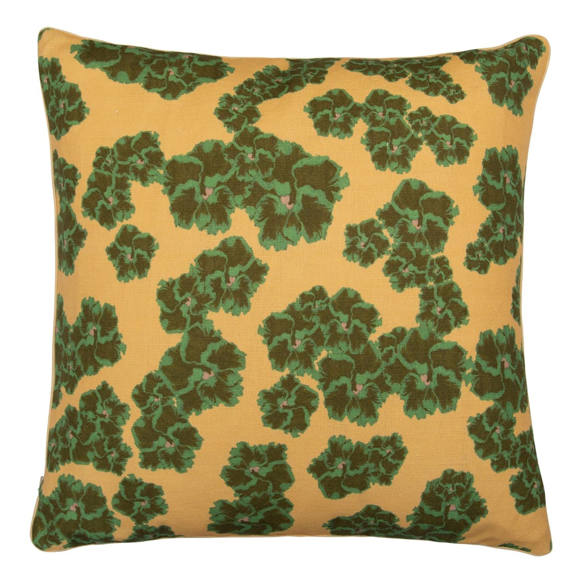 Ronko Hibiscus | Lemon Large Cushion